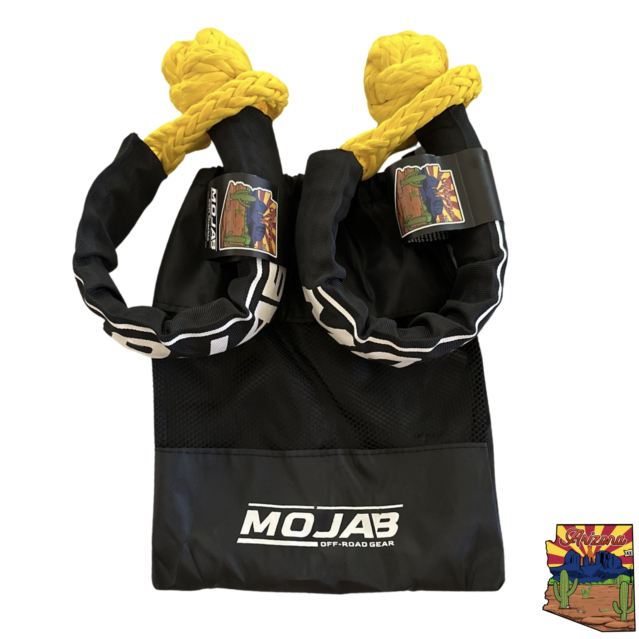 Soft Shackle 1/2'' x 22'' mit Sleeve und Tasche (2er-Set Shackles) (Lebenslange Garantie)