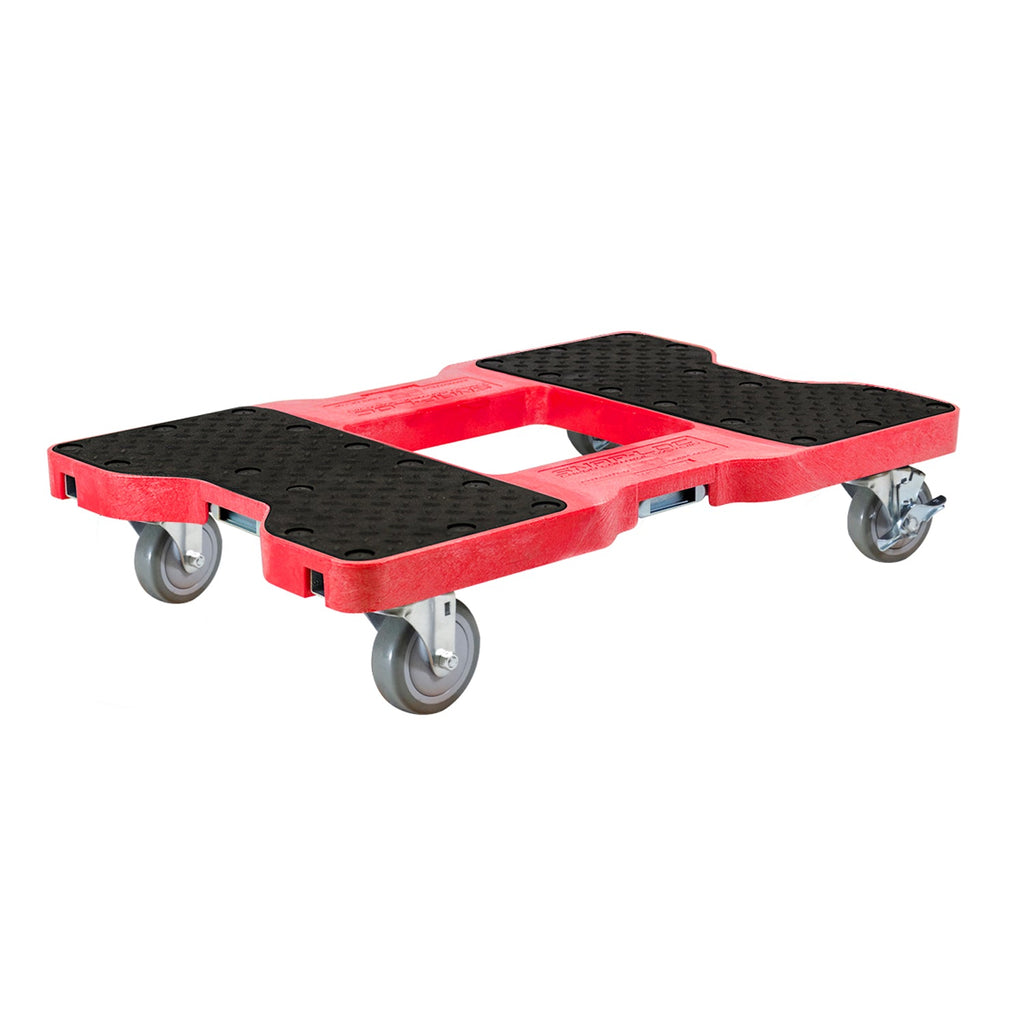 Snap-Loc E-Track Dolly - Industrielle Stärke, 0,68 kg Kapazität mit 4' Polyurethan-Schwenkrollen