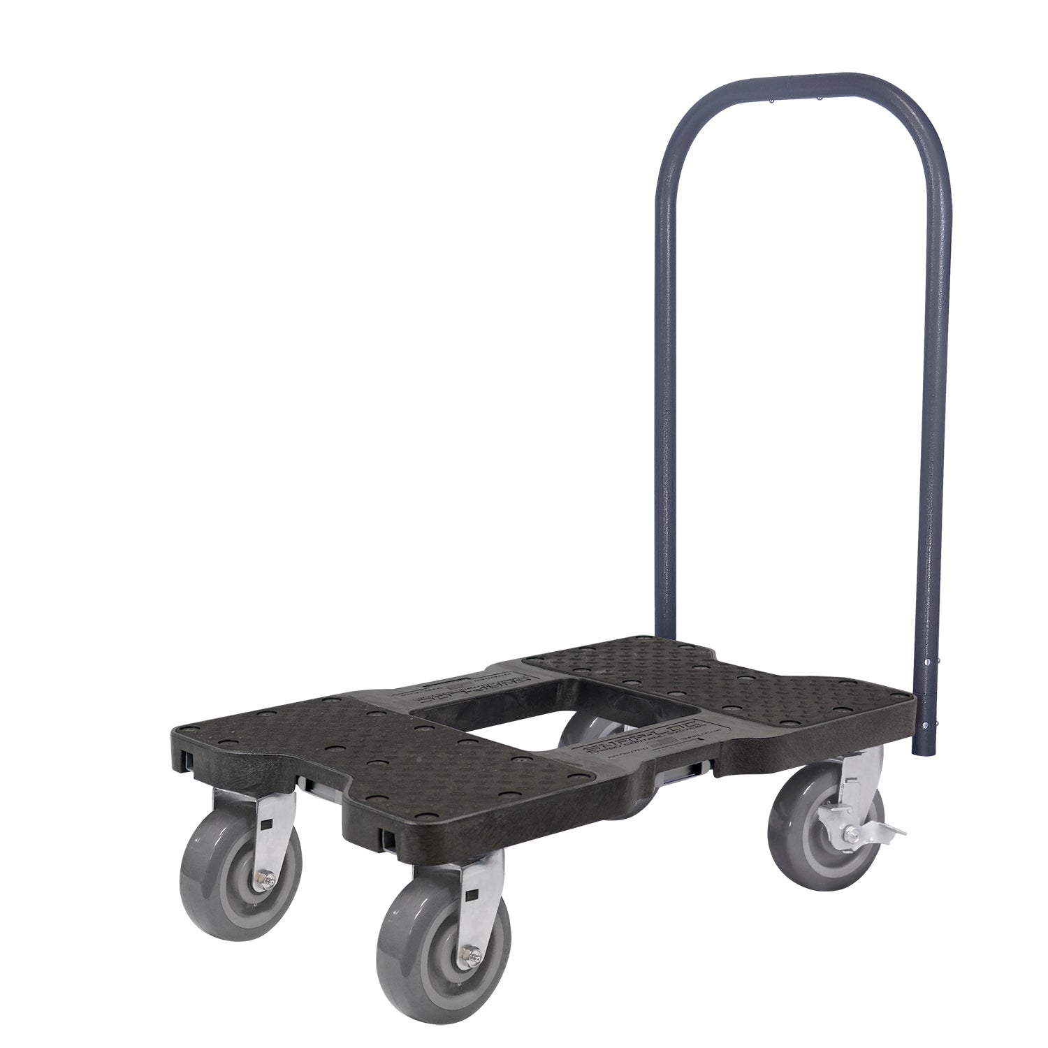 Snap-Loc E-Track Dolly - Super-Duty, 0,82 kg Kapazität mit 6' Polyurethan-Schwenkrollen - Rot