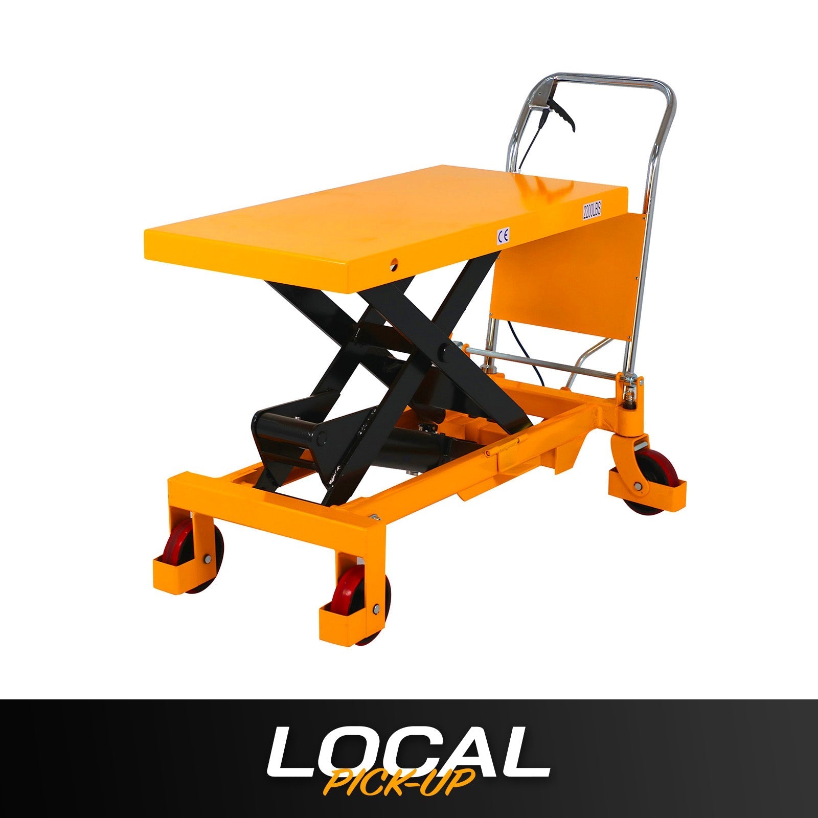 Single Scissor Lift Table 997,9 kg 39.4' Hubhöhe