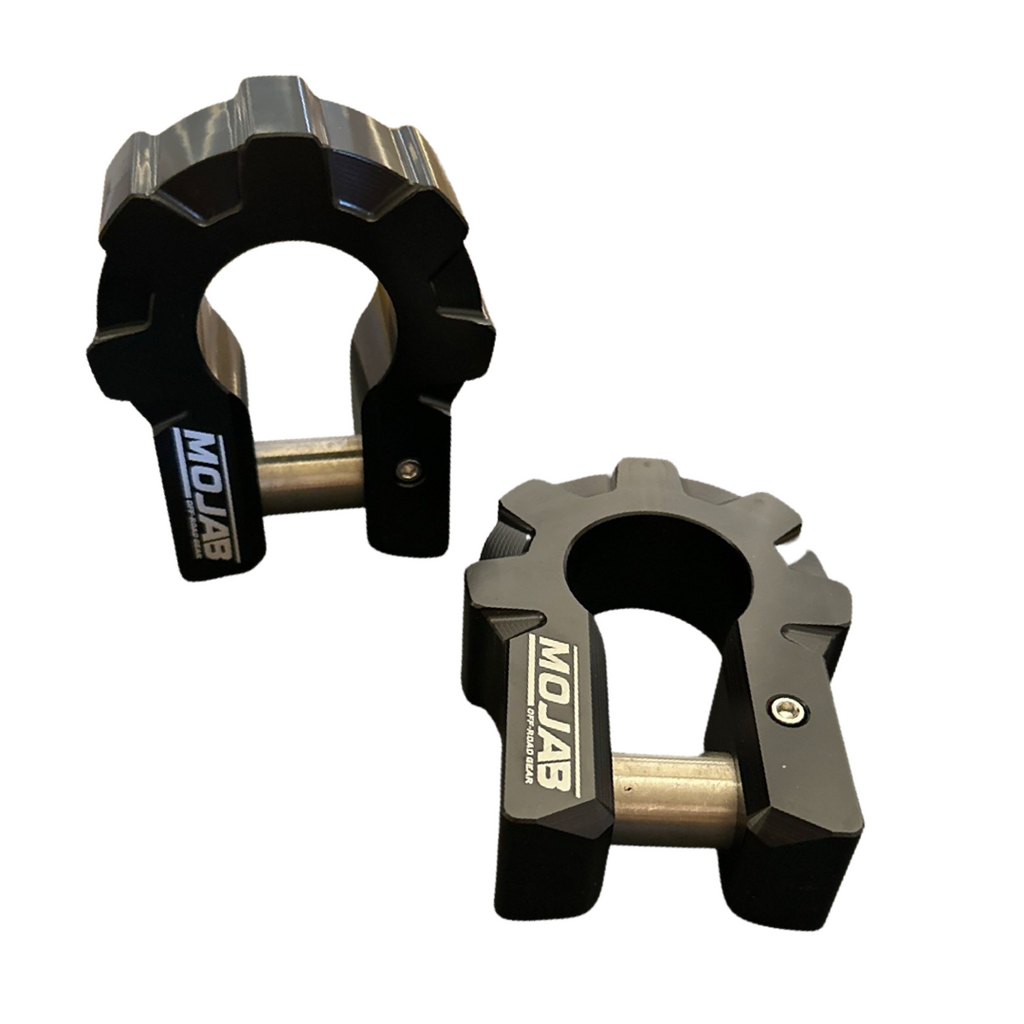 3/4'' Extreme Duty Aluminium D-Shackle Set (9T) (LIFETIME GARANTIE*)