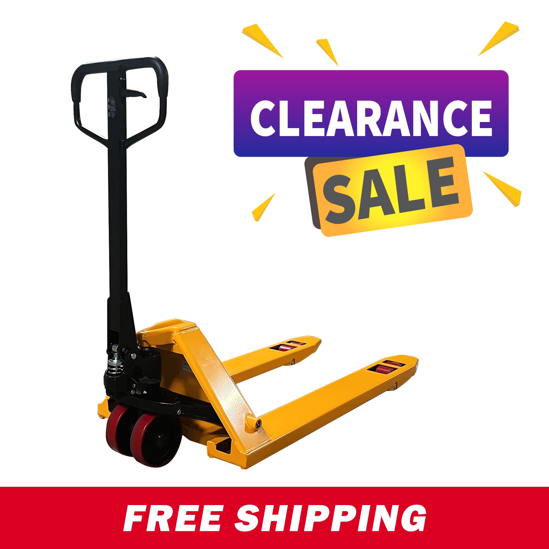 Heavy Duty Manual Hand Palette Jack für Material Handling 3492,66 kg 48 'x27'Fork