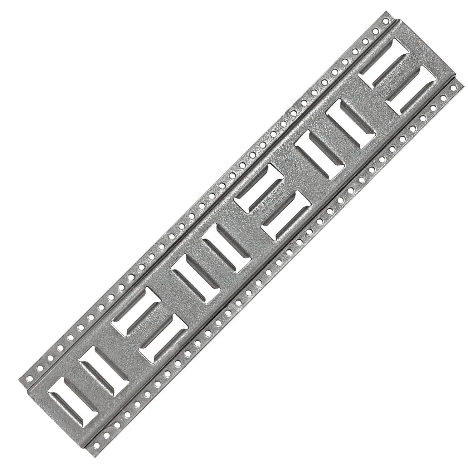 Fast-Track E-Track; USA Galvanized Steel Horizontal Vertikal