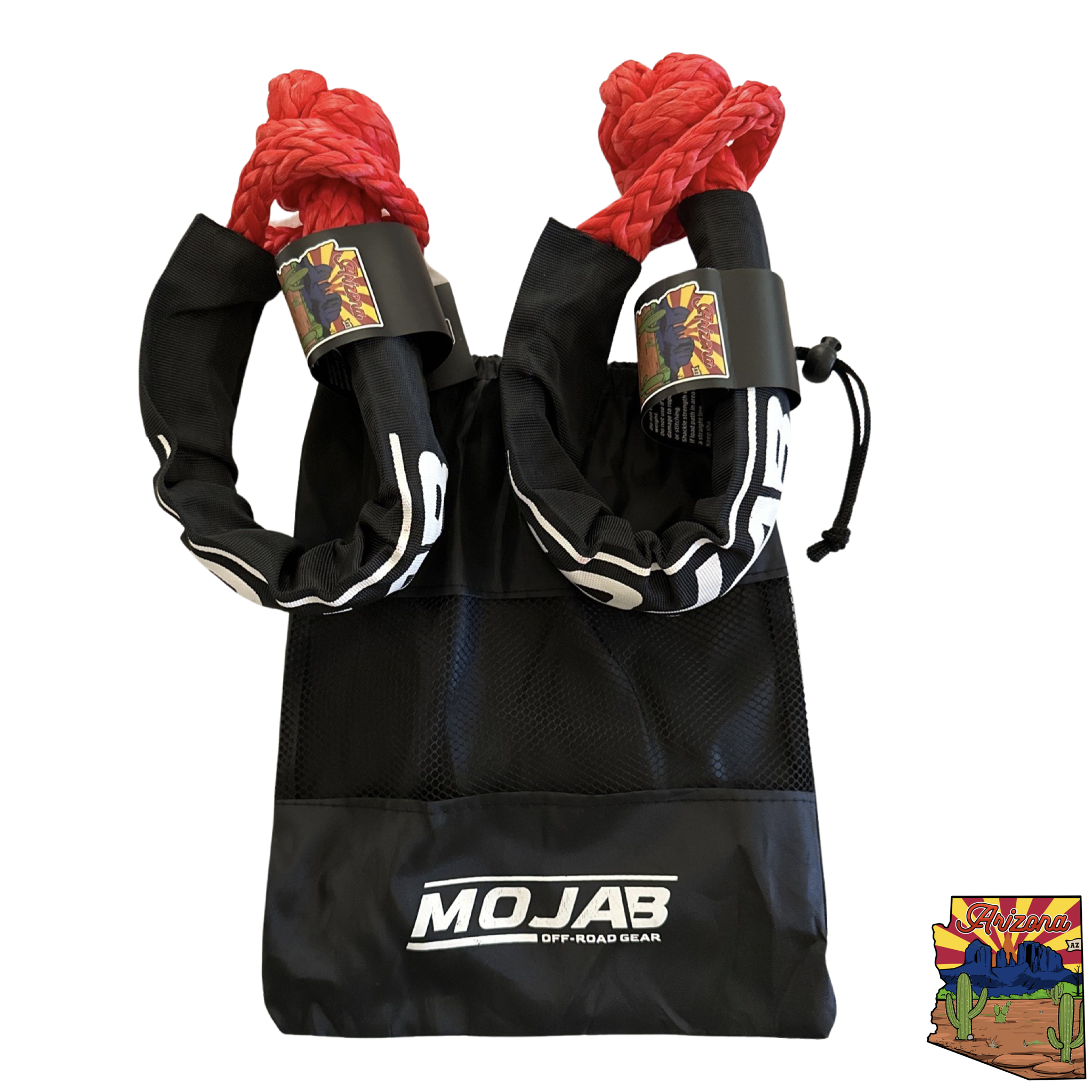 Soft Shackle 1/2'' x 22'' mit Sleeve und Tasche (2er-Set Shackles) (Lebenslange Garantie)