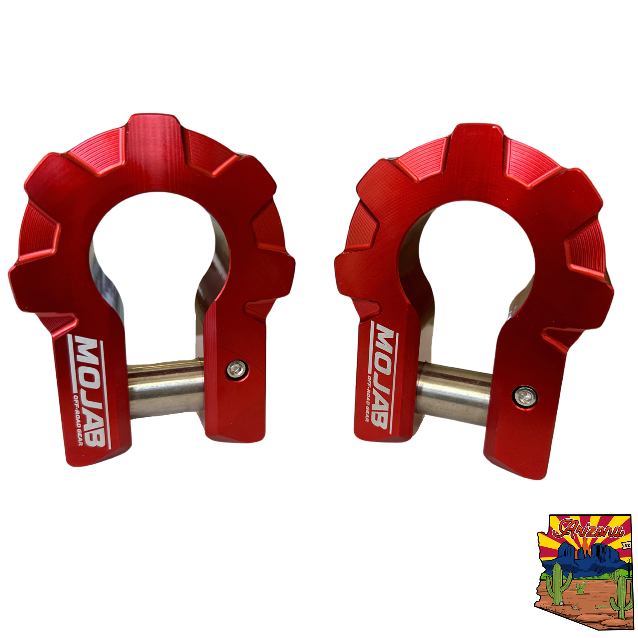 3/4'' Extreme Duty Aluminium D-Shackle Set (9T) (LIFETIME GARANTIE*)