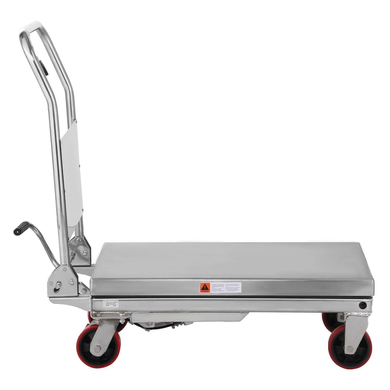 Single Scissor Lift Table 498,95 kg 35.4' Hubhöhe - Edelstahl