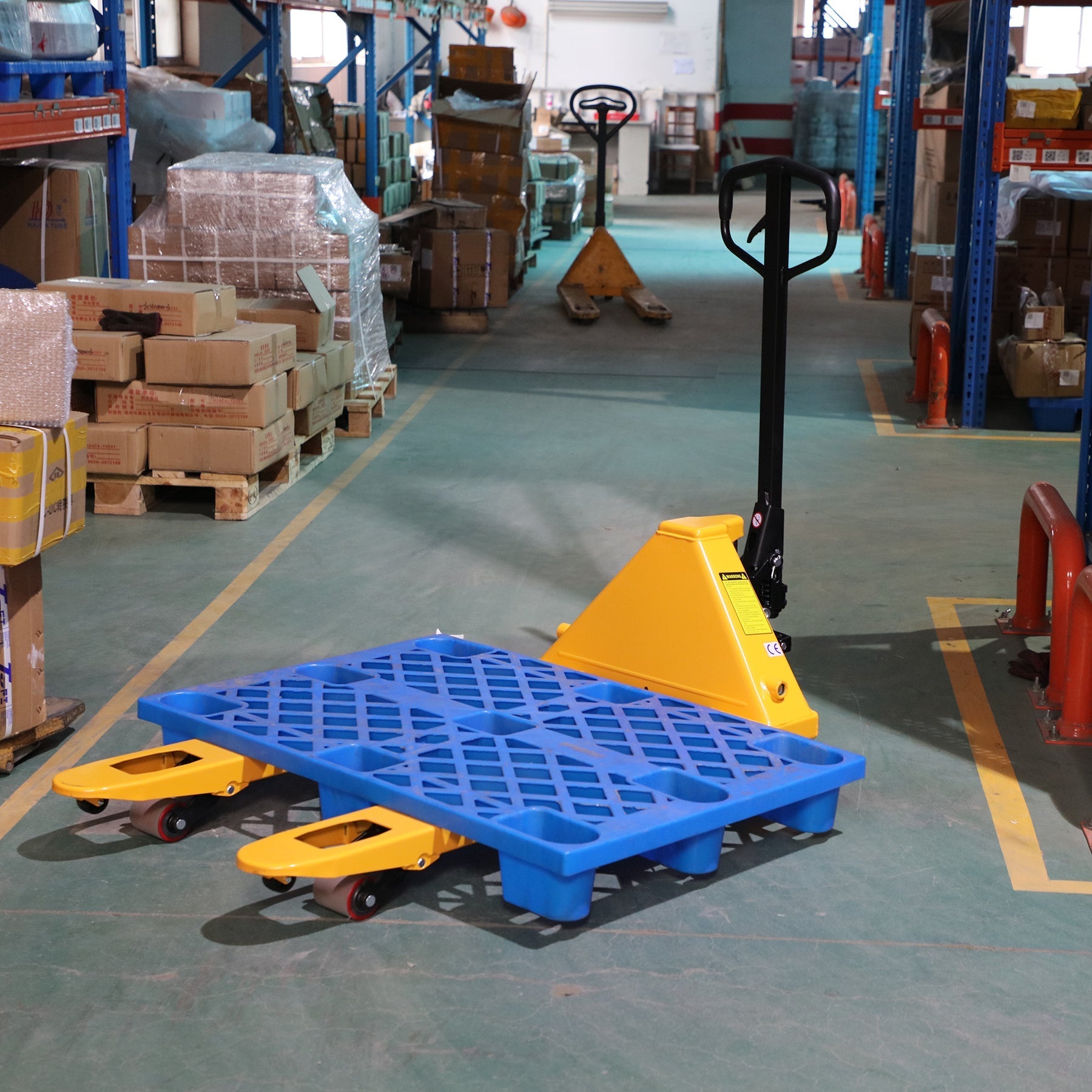 Hochwertige manuelle Hydraulikpalette Jack 2494,76 kg.48'x21'Fork