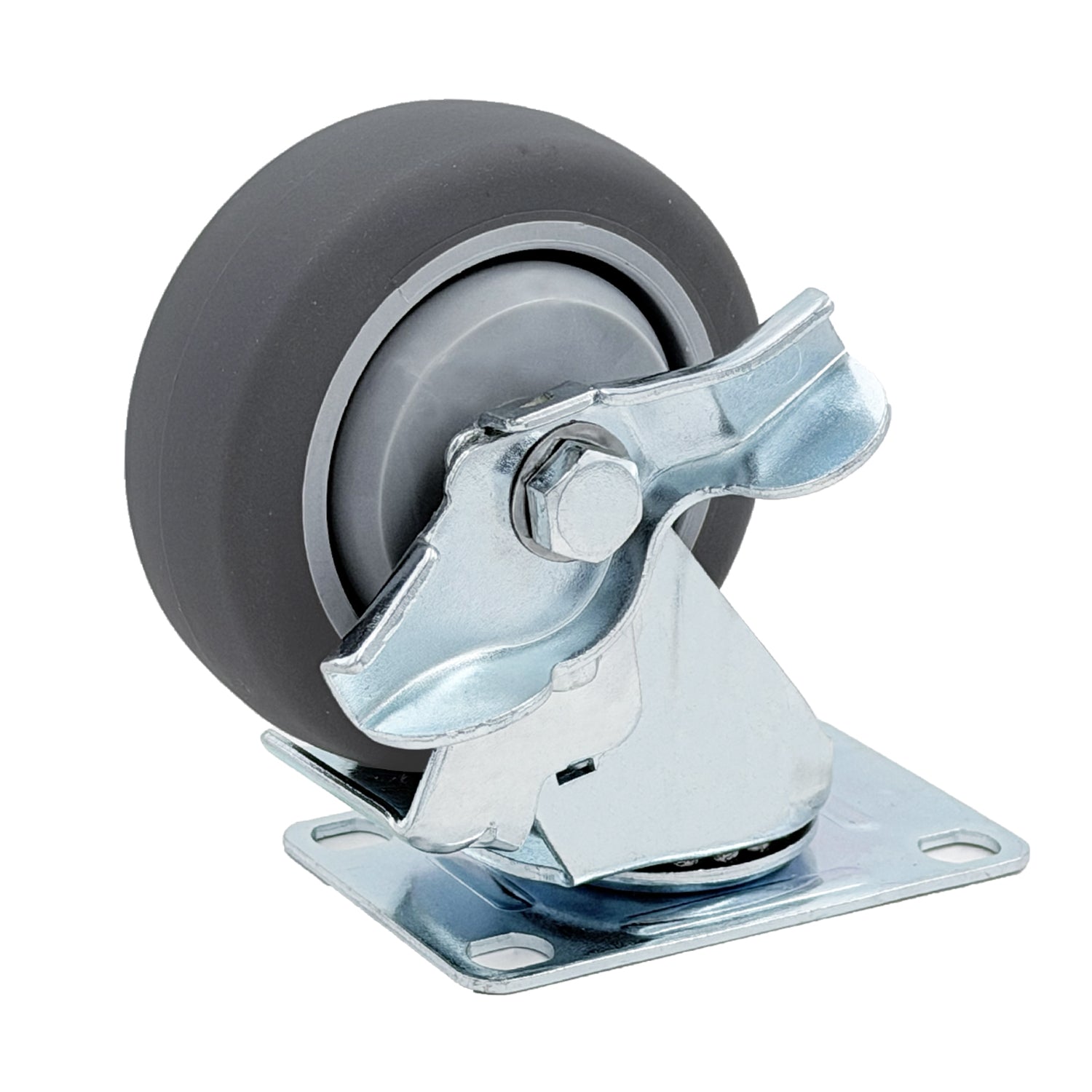Snap-Loc 113,4 kg 3.5' Low Profile Thermoplastische Caster