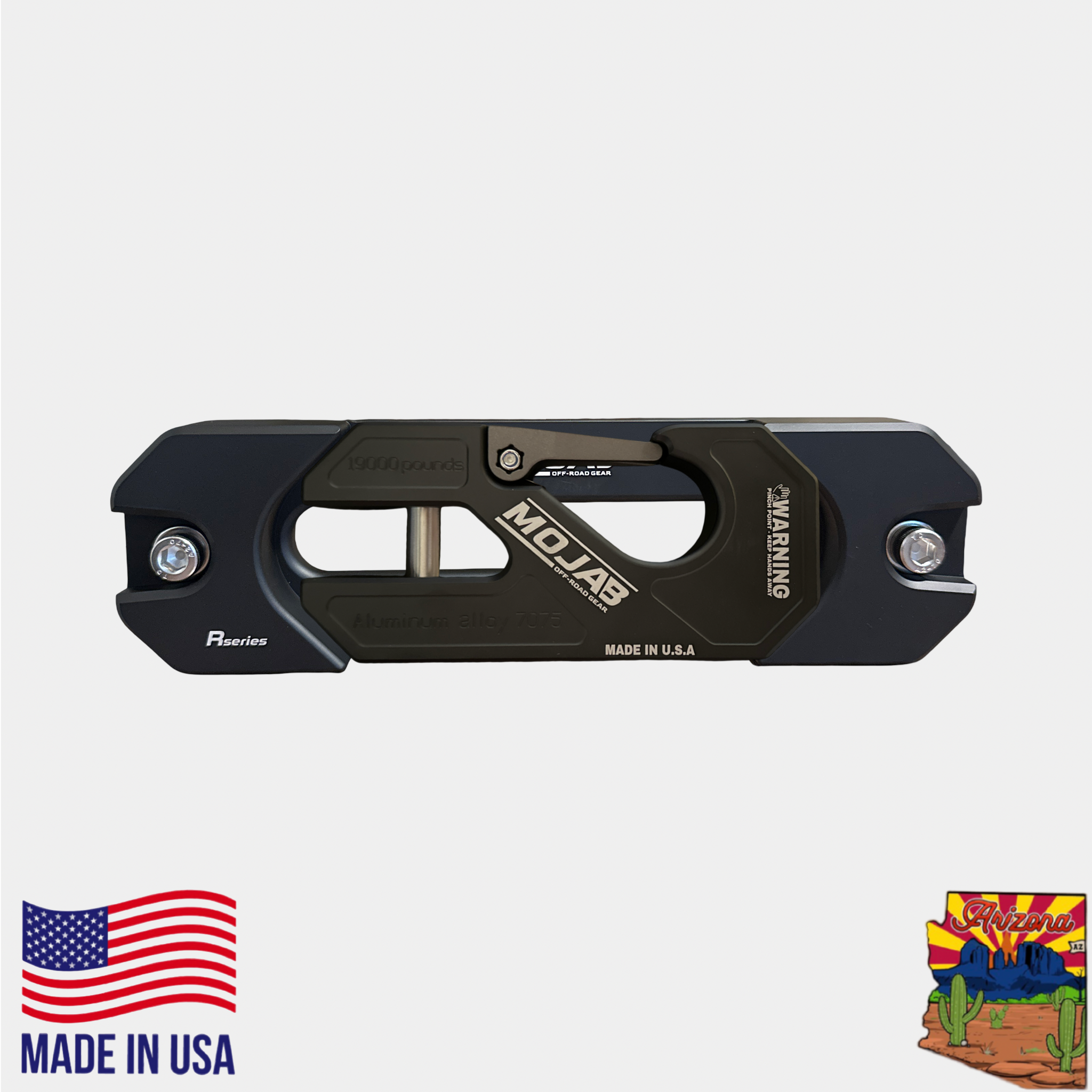 Aluminium-Winkel mit Fairlead Kit, geschlossener Verschluss (LIFE TIME GARANTIE*)
