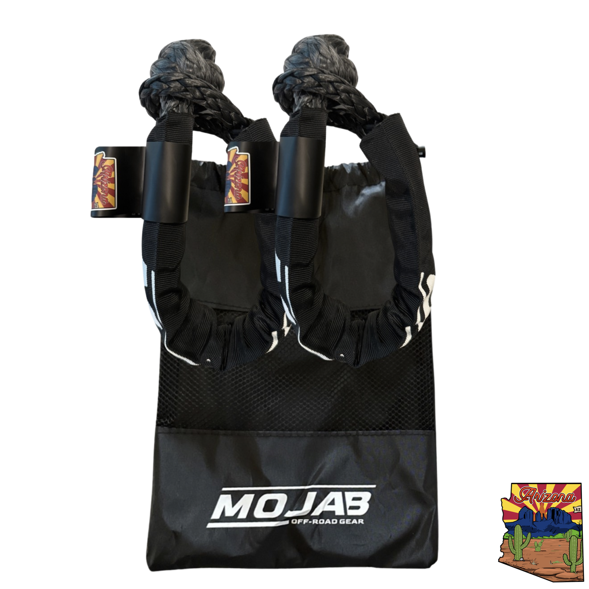 Soft Shackle 1/2'' x 22'' mit Sleeve und Tasche (2er-Set Shackles) (Lebenslange Garantie)