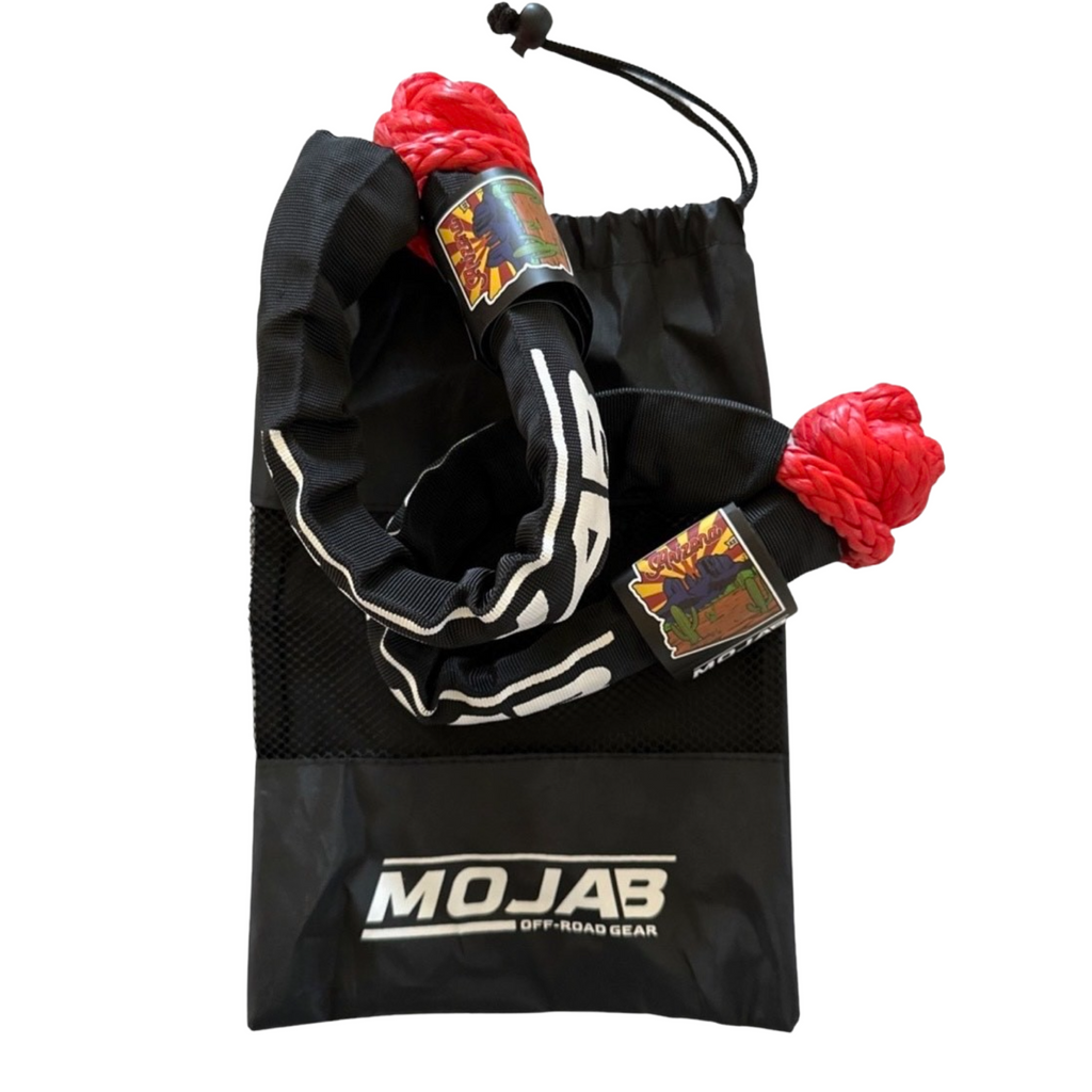 Soft Shackle 3/8'' x 22' mit Sleeve und Tasche (2er-Set Shackles) (Lebenslange Garantie)