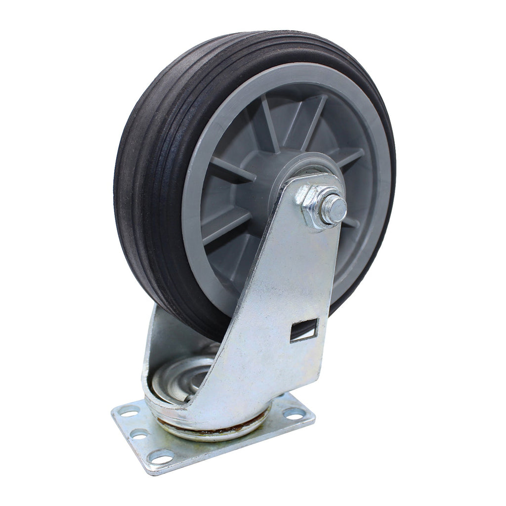 Snap-Loc 170,1 kg 6' All-Terrain Solid Rubber Caster