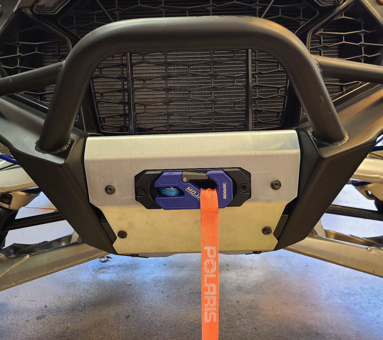Side By Side / UTV Aluminium Rezessionswinde mit Fairlead Kit, geschlossene Latch (LIFE TIME GARANTIE*)
