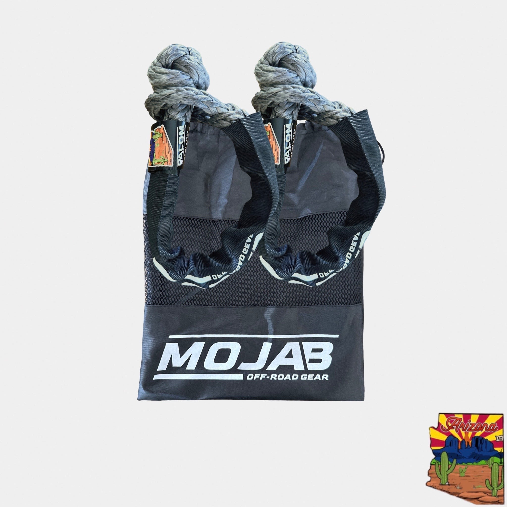 Soft Shackle 1/2'' x 22'' mit Sleeve und Tasche (2er-Set Shackles) (Lebenslange Garantie)