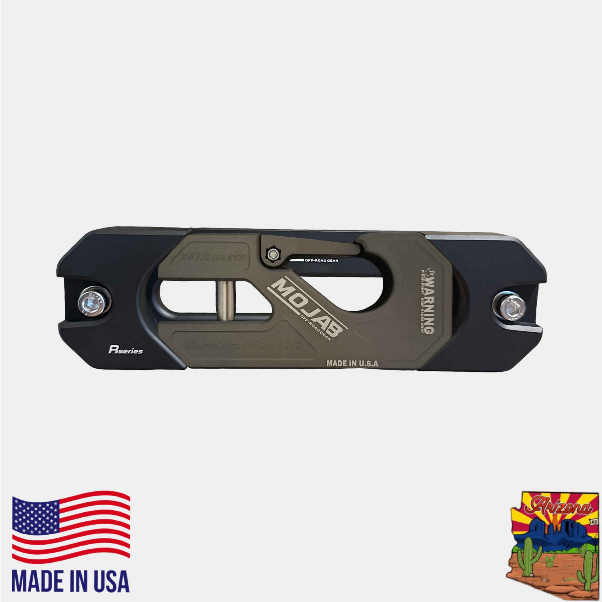 Aluminium-Winkel mit Fairlead Kit, geschlossener Verschluss (LIFE TIME GARANTIE*)