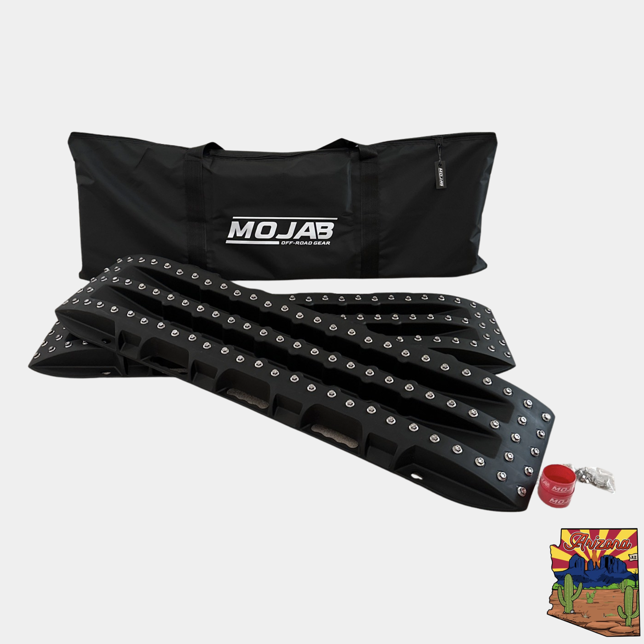 Ultimate Traction Recovery Board mit Stahlstopfen und Aufbewahrungsbeutel