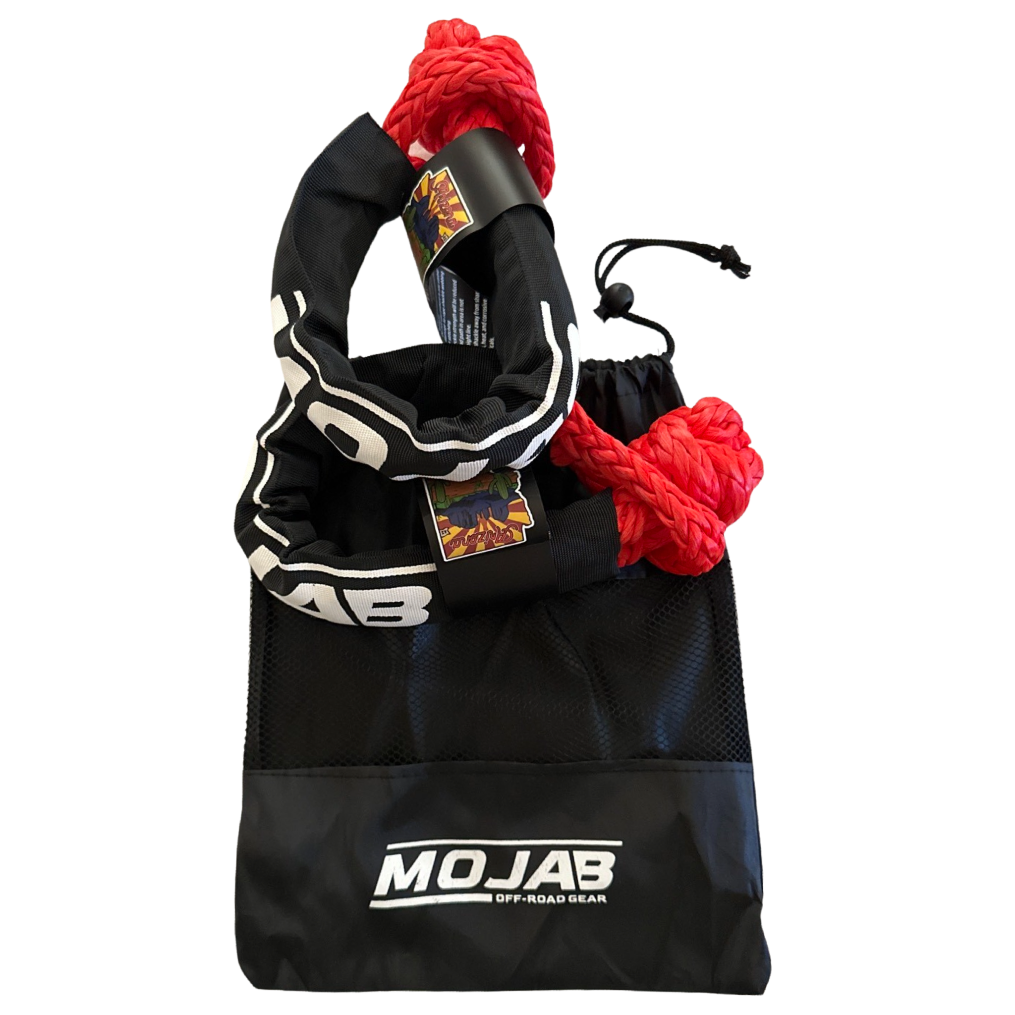 Soft Shackle 1/2'' x 22'' mit Sleeve und Tasche (2er-Set Shackles) (Lebenslange Garantie)