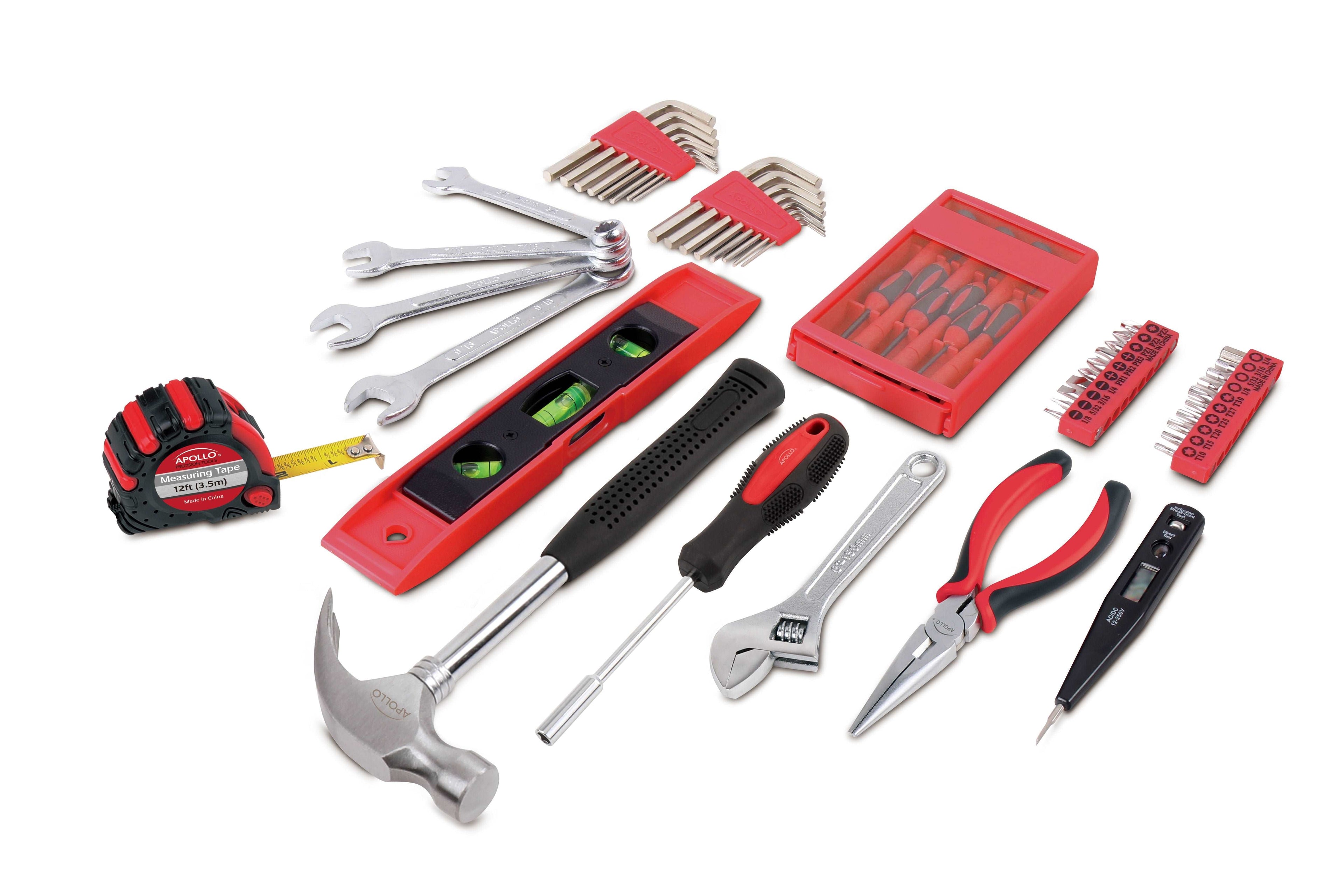 53 Stück Haushalts-Tool-Kit mit Tool-Box - DT9773