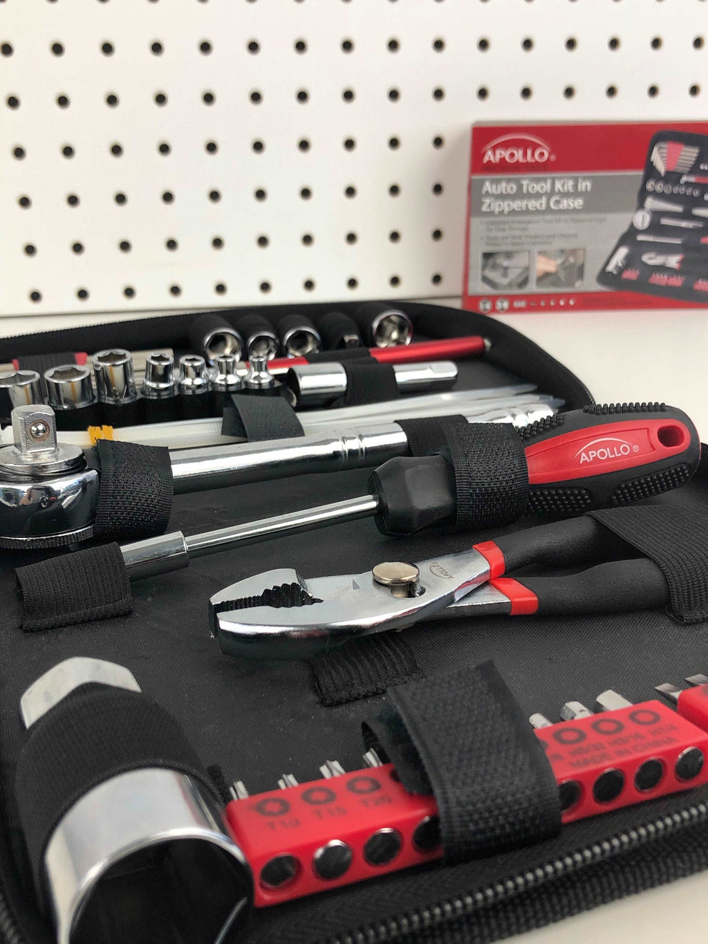 56 Stück SAE Auto Werkzeugset in Zipper Case - DT9774