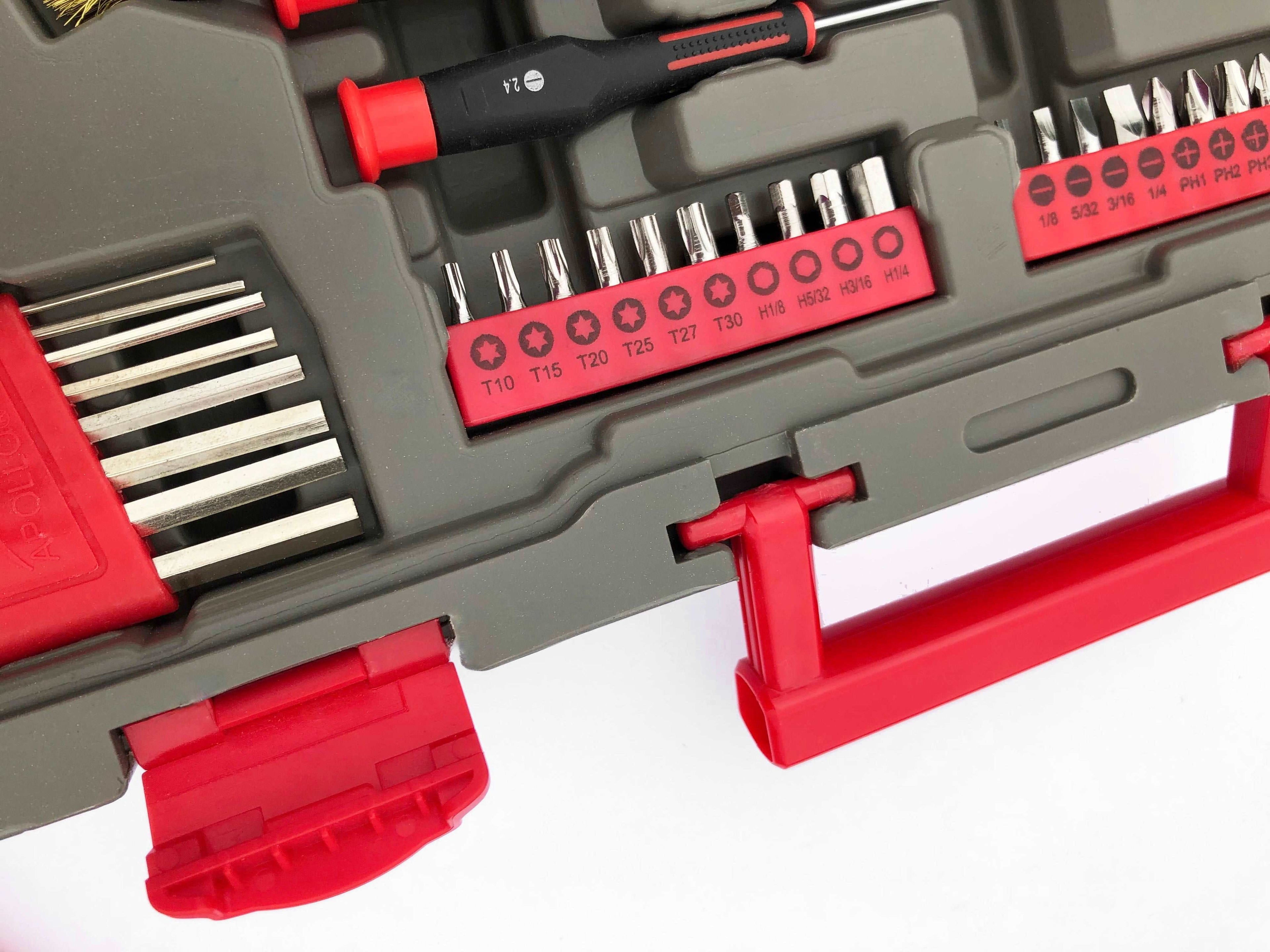 95 Stück Mechanik-Werkzeugset in Metrik und SAE für Kleinmotor, mechanische und allgemeine Reparaturen - DT1242