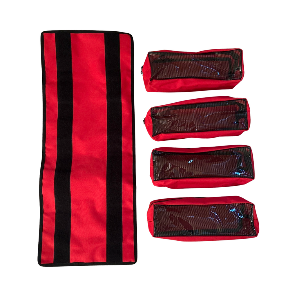 Mittlere Canvas Tool Organizer Tasche mit abnehmbaren Beuteln