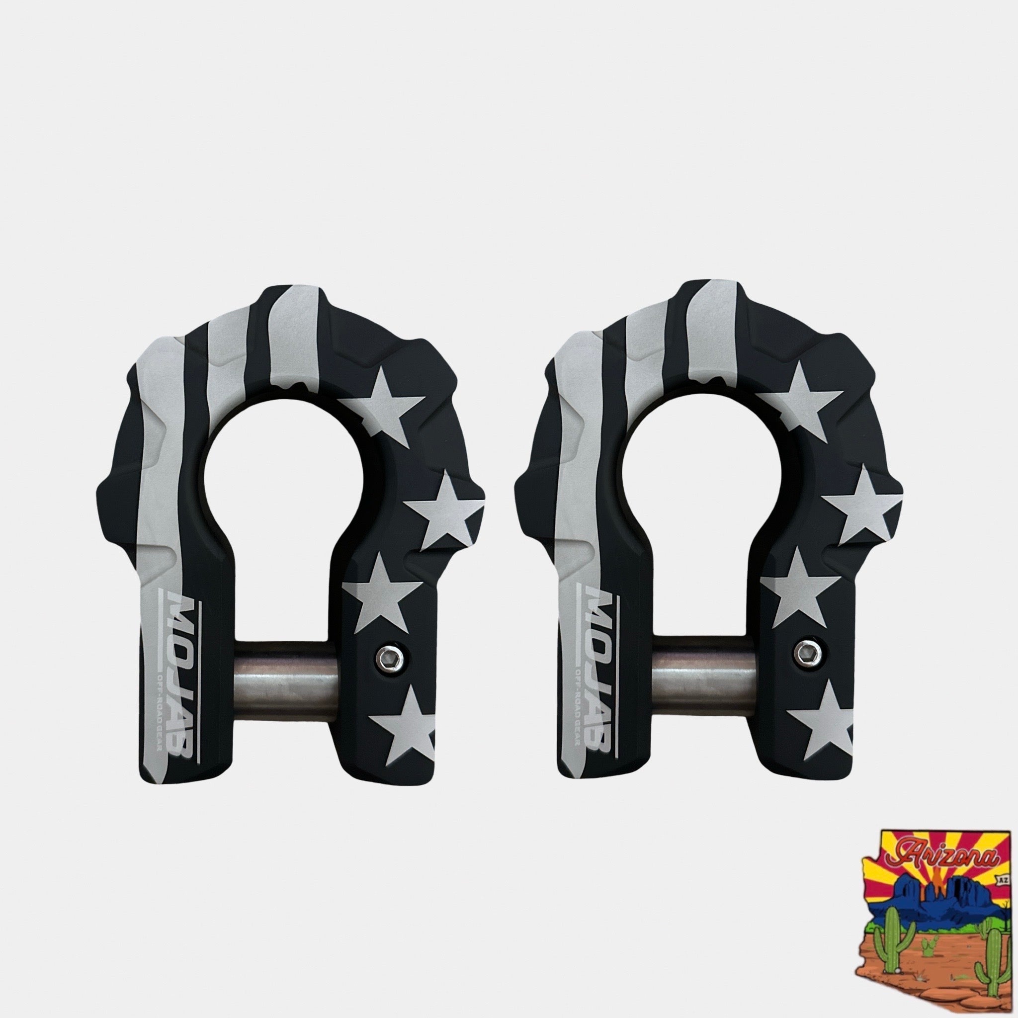 3/4'' Extreme Duty Aluminium D-Shackle Set (9T) (LIFETIME GARANTIE*)