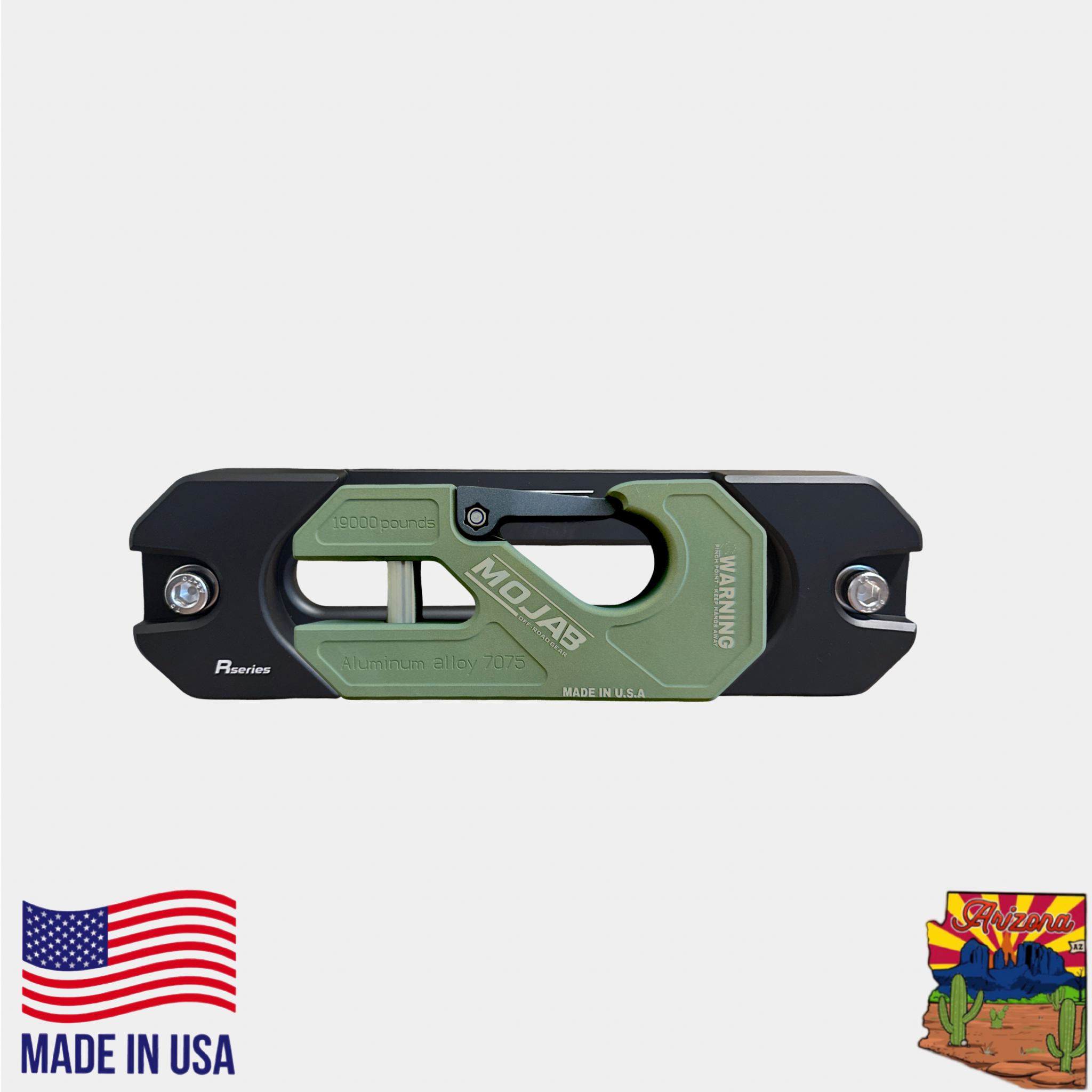 Aluminium-Winkel mit Fairlead Kit, geschlossener Verschluss (LIFE TIME GARANTIE*)