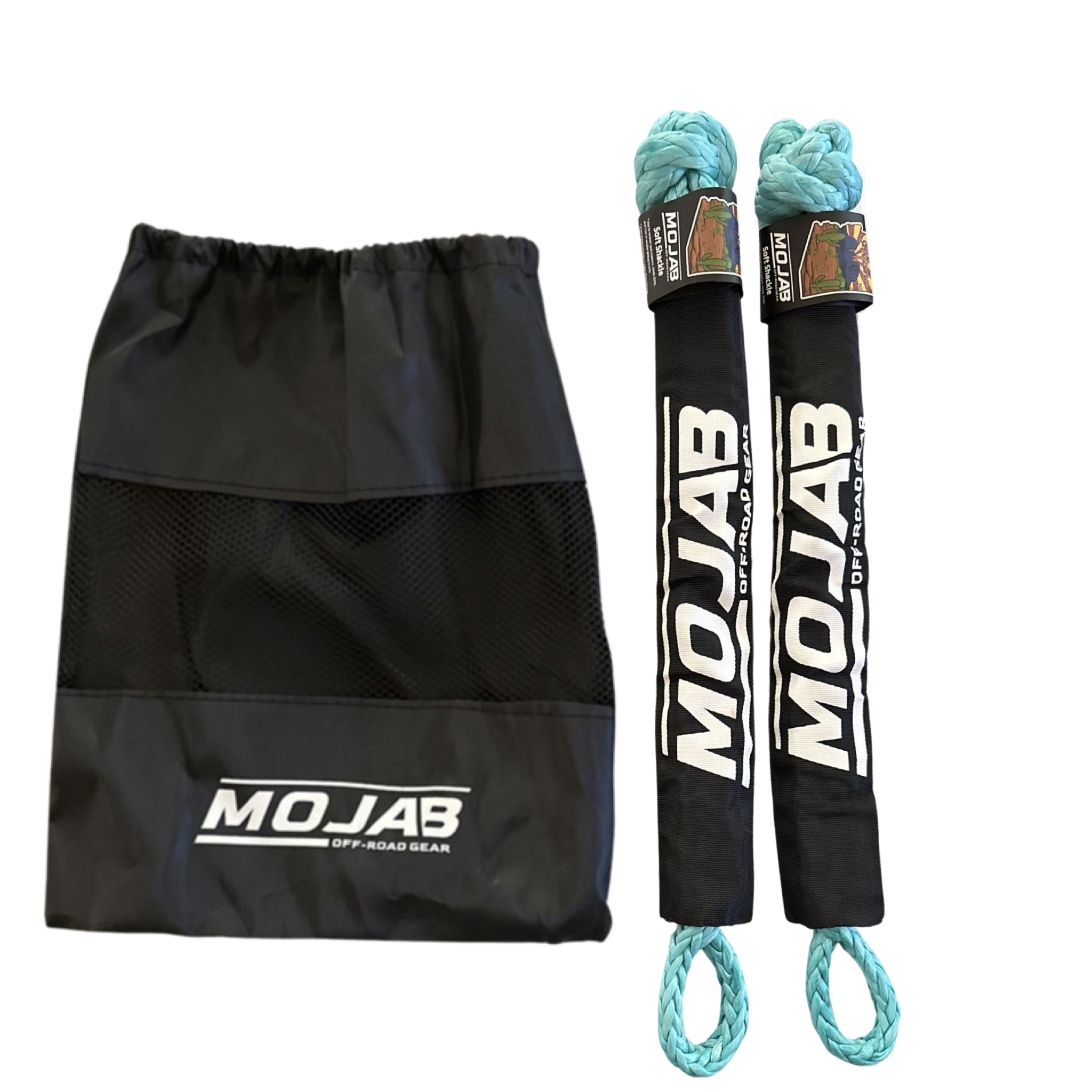 Soft Shackle 1/2'' x 22'' mit Sleeve und Tasche (2er-Set Shackles) (Lebenslange Garantie)