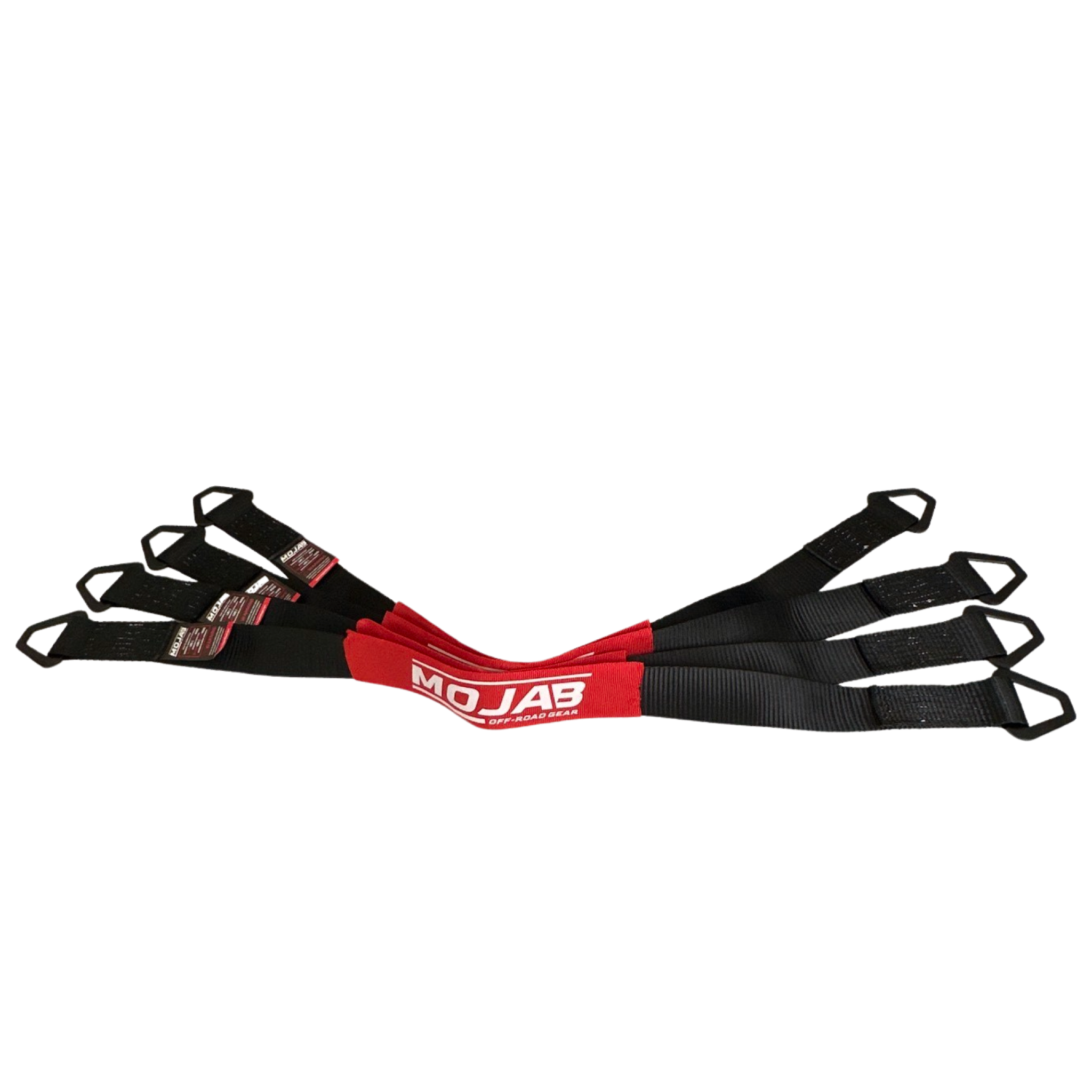 2'x 39'' Axle Tie-down mit Ringen (Packung von 4) (Lebenslange Garantie)