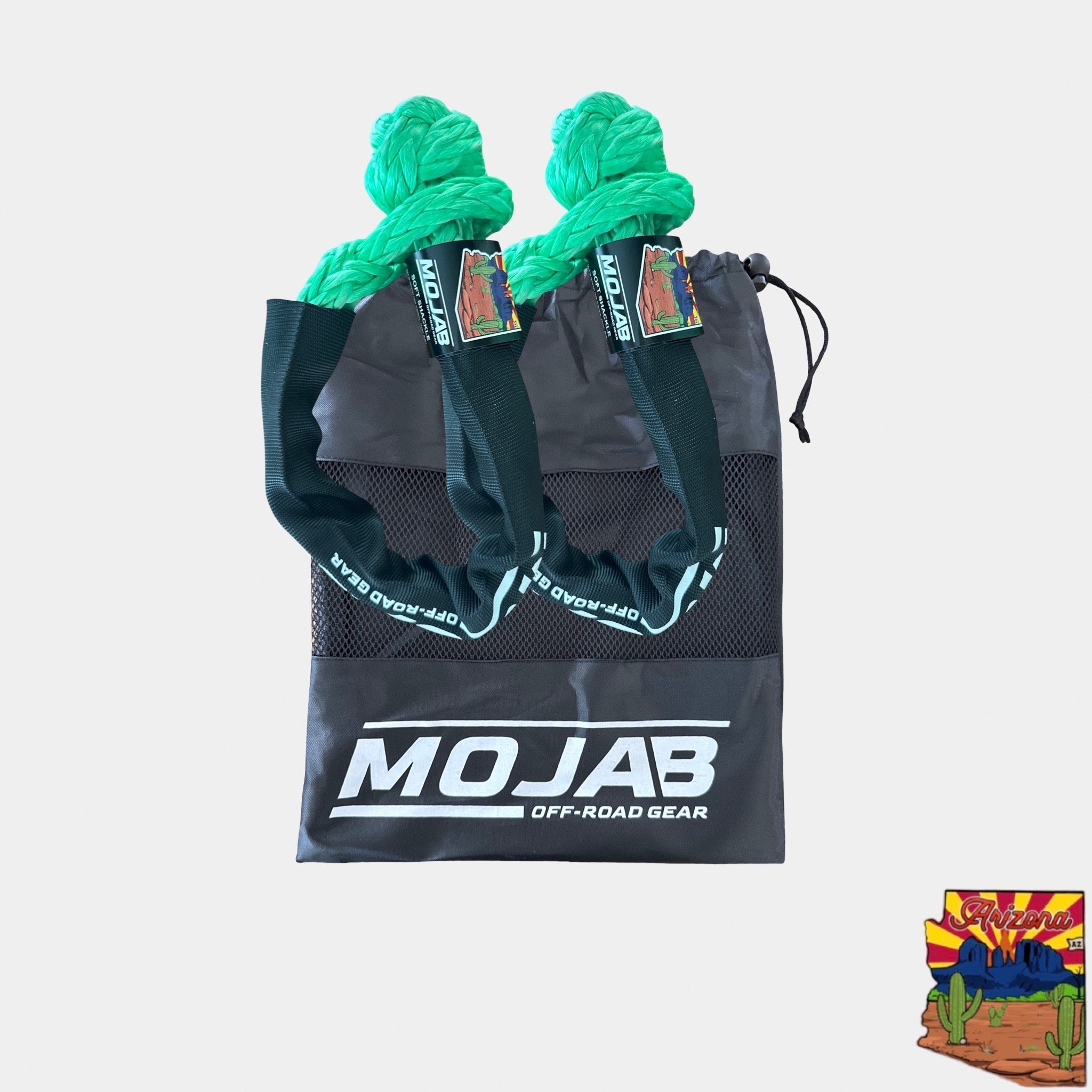 Soft Shackle 1/2'' x 22'' mit Sleeve und Tasche (2er-Set Shackles) (Lebenslange Garantie)