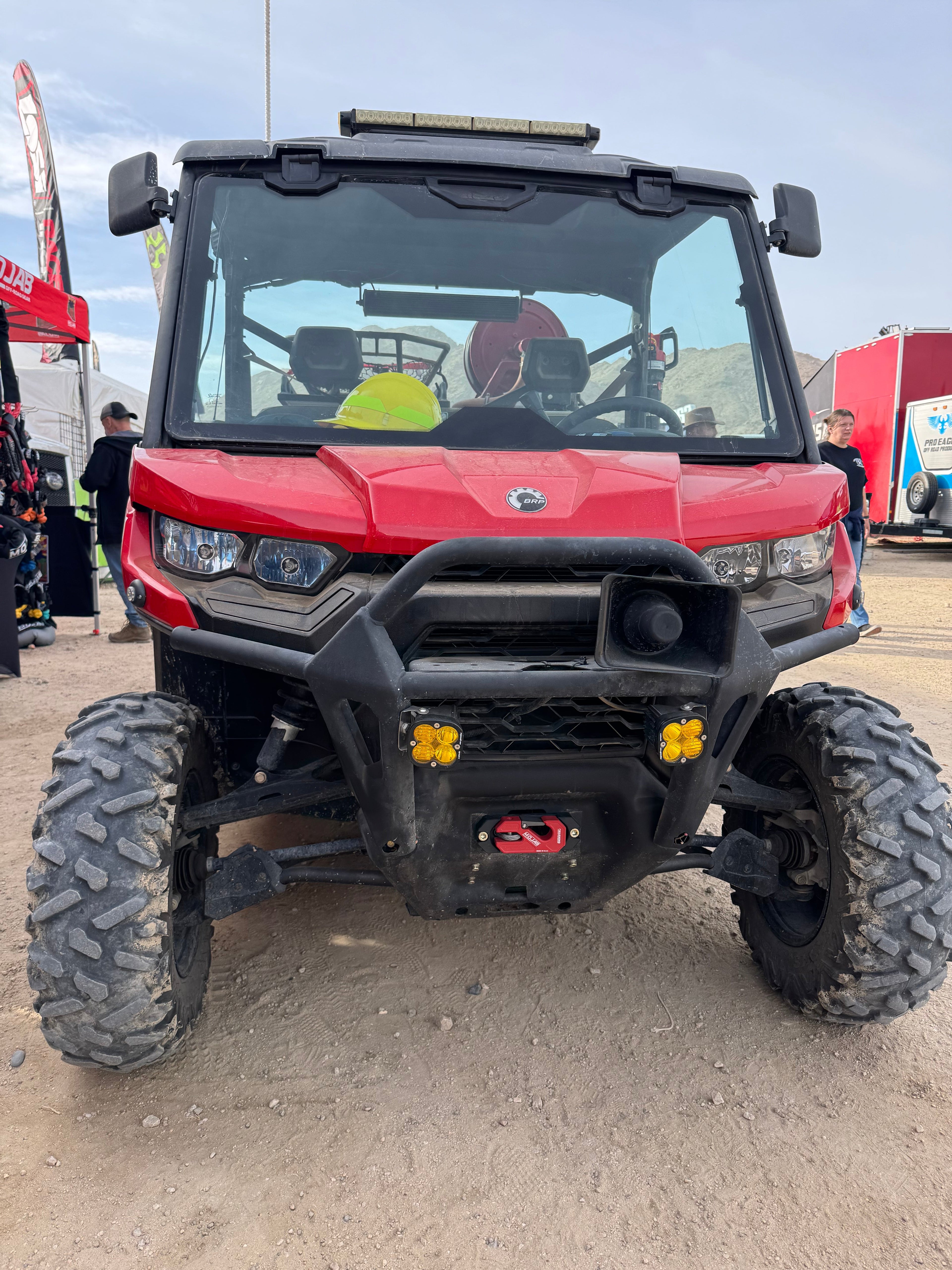 Side By Side / UTV Aluminium Rezessionswinde mit Fairlead Kit, geschlossene Latch (LIFE TIME GARANTIE*)