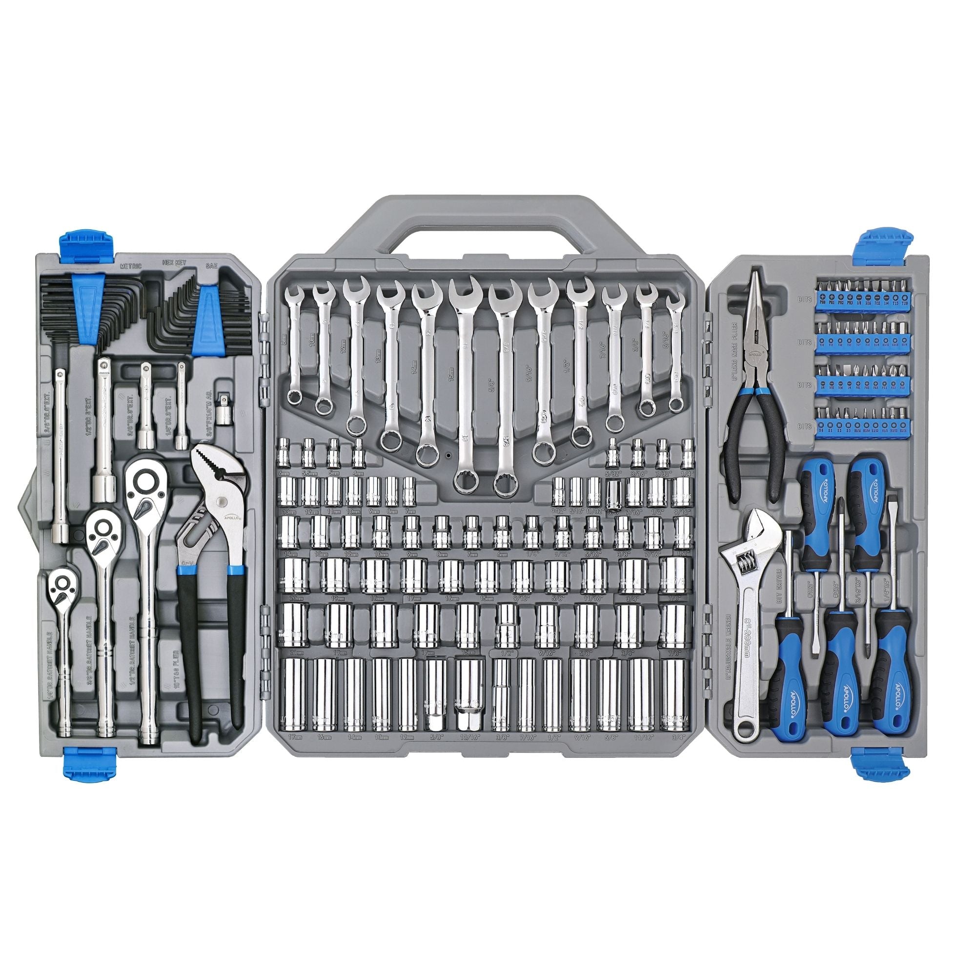 163 Stück Mechanik Werkzeugset - DT0002