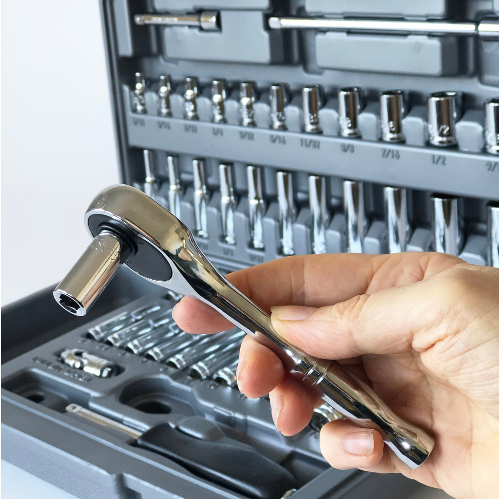 APOLLO TOOLS - DT0004-50 Stück 1⁄4' Drive Socket Set