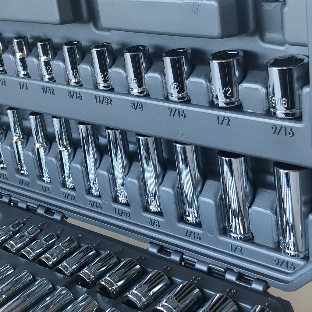 APOLLO TOOLS - DT0004-50 Stück 1⁄4' Drive Socket Set
