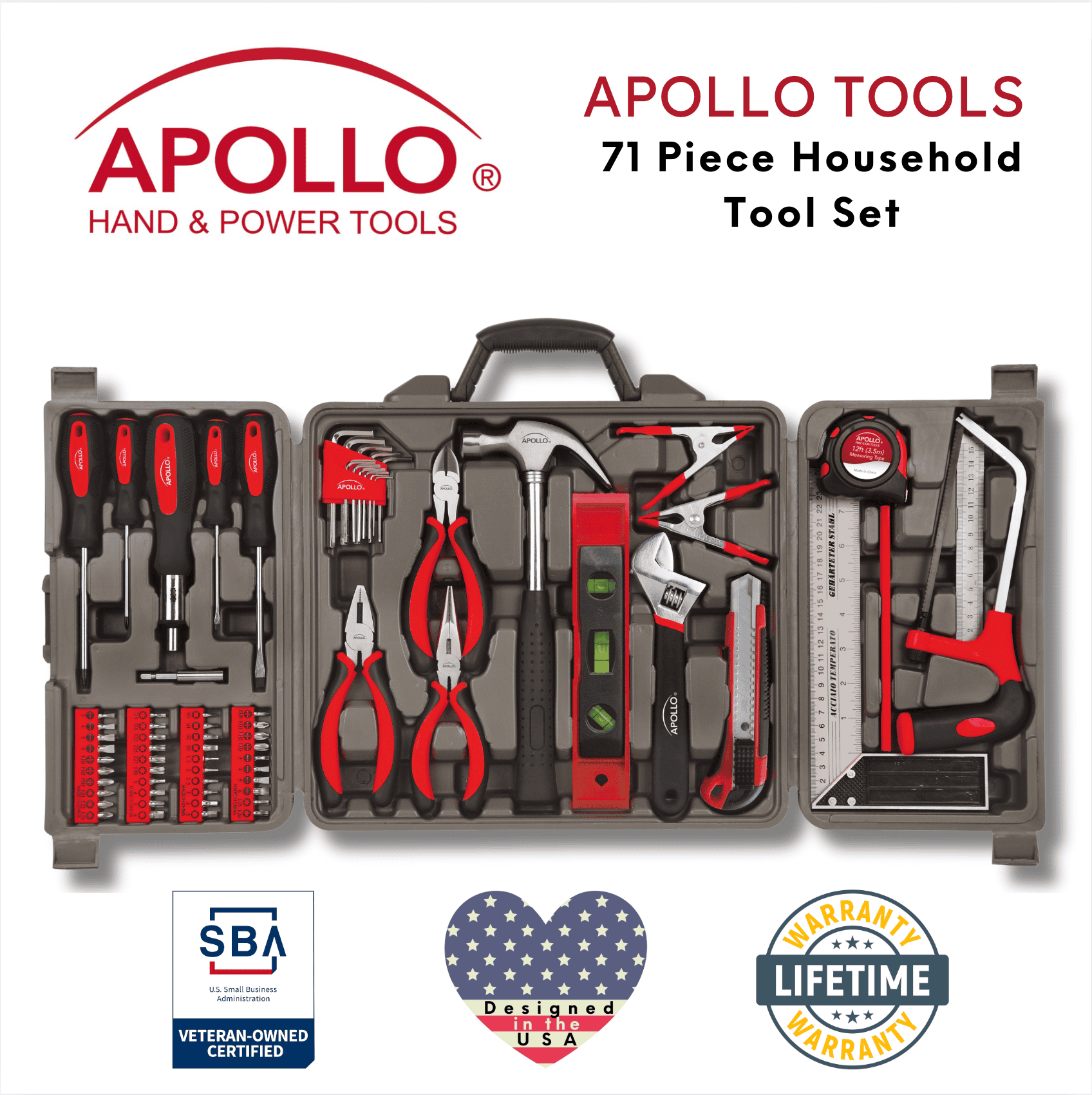 71 Stück Haushalts-Tool-Kit - DT0204