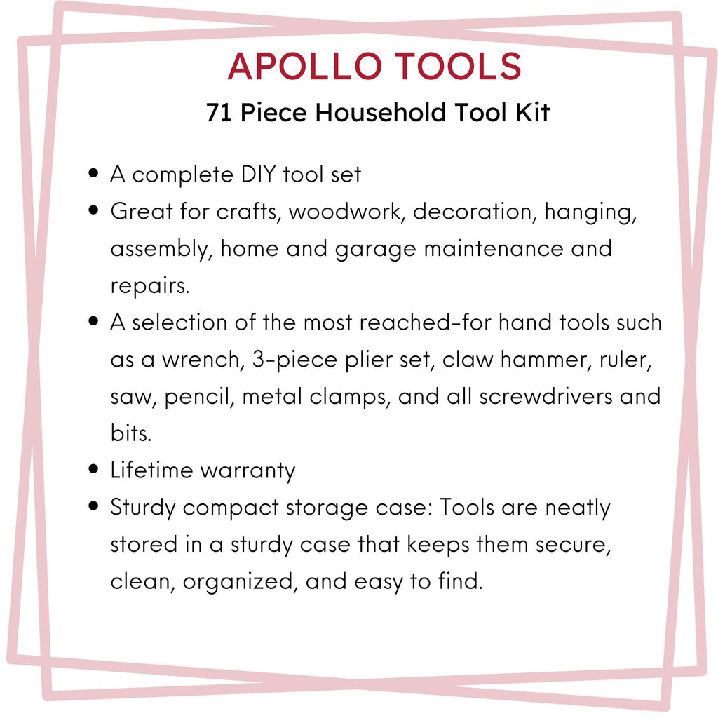 71 Stück Haushalts-Tool-Kit - DT0204