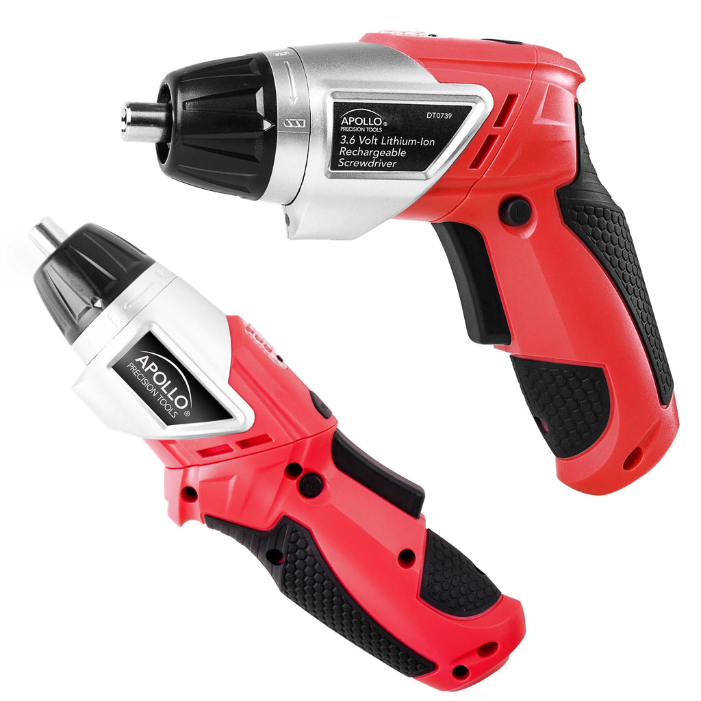 161 Stück Haushaltswerkzeug mit bequemem 3,6 Volt Lithium-Ionen-Schraubendreher - DT0739