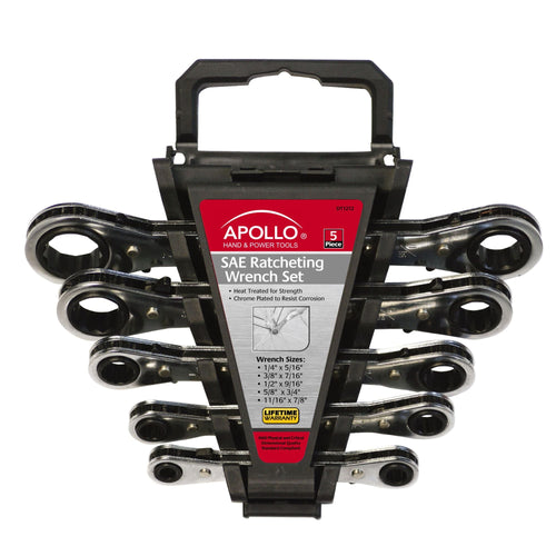 5 Stück SAE Ratcheing Wrench Set - DT1212