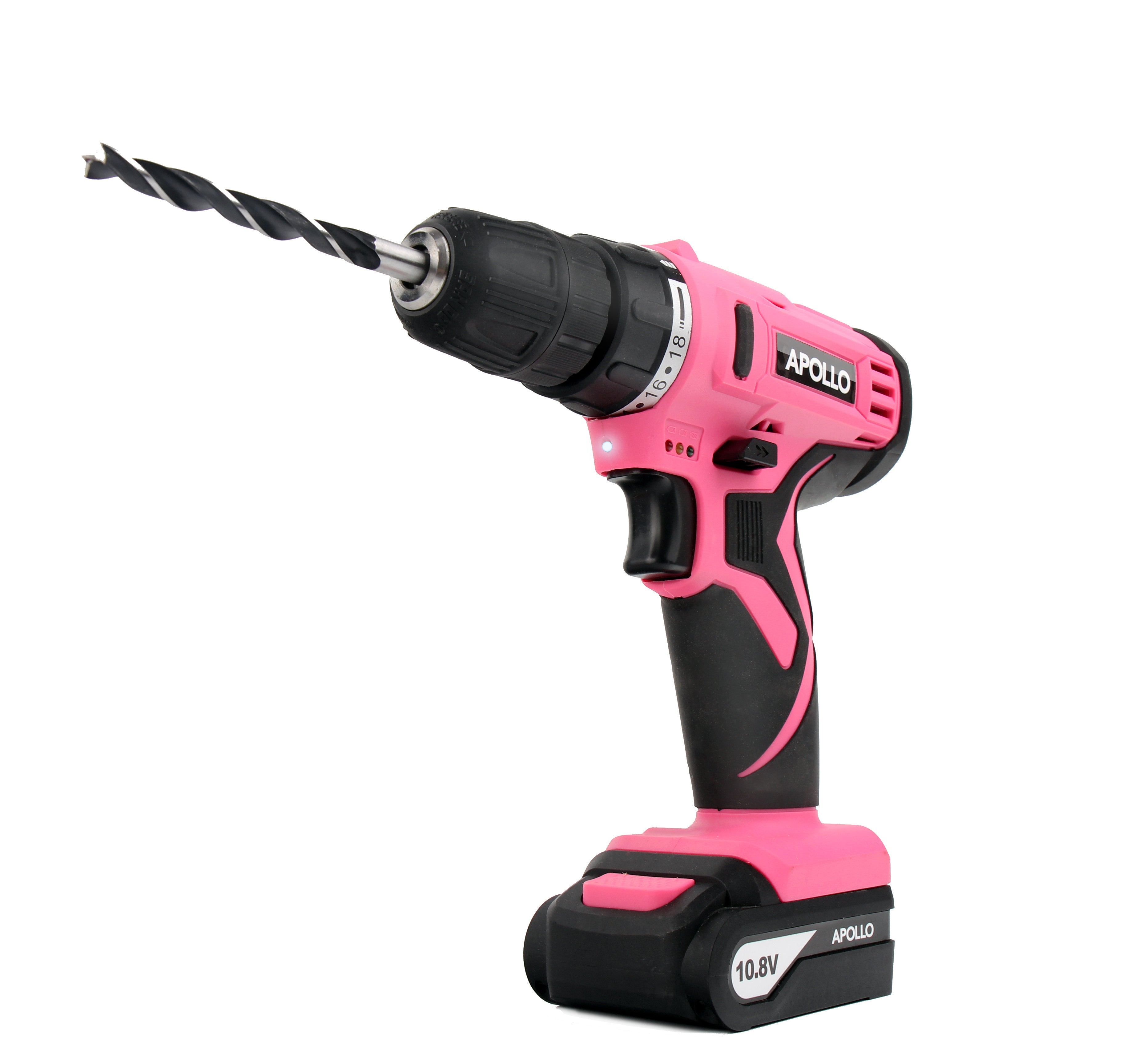 10,8 Volt Lithium-Ionen-Kabelloses Bohren mit 30 Stück Zubehör-Set-Rosa - DT4937P