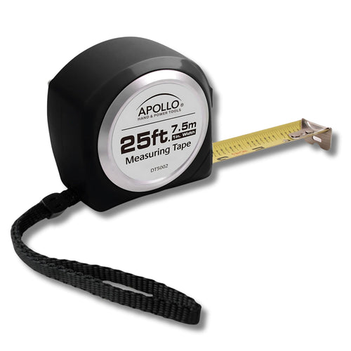 25ft Tape Measure - Schwarz - DT5002