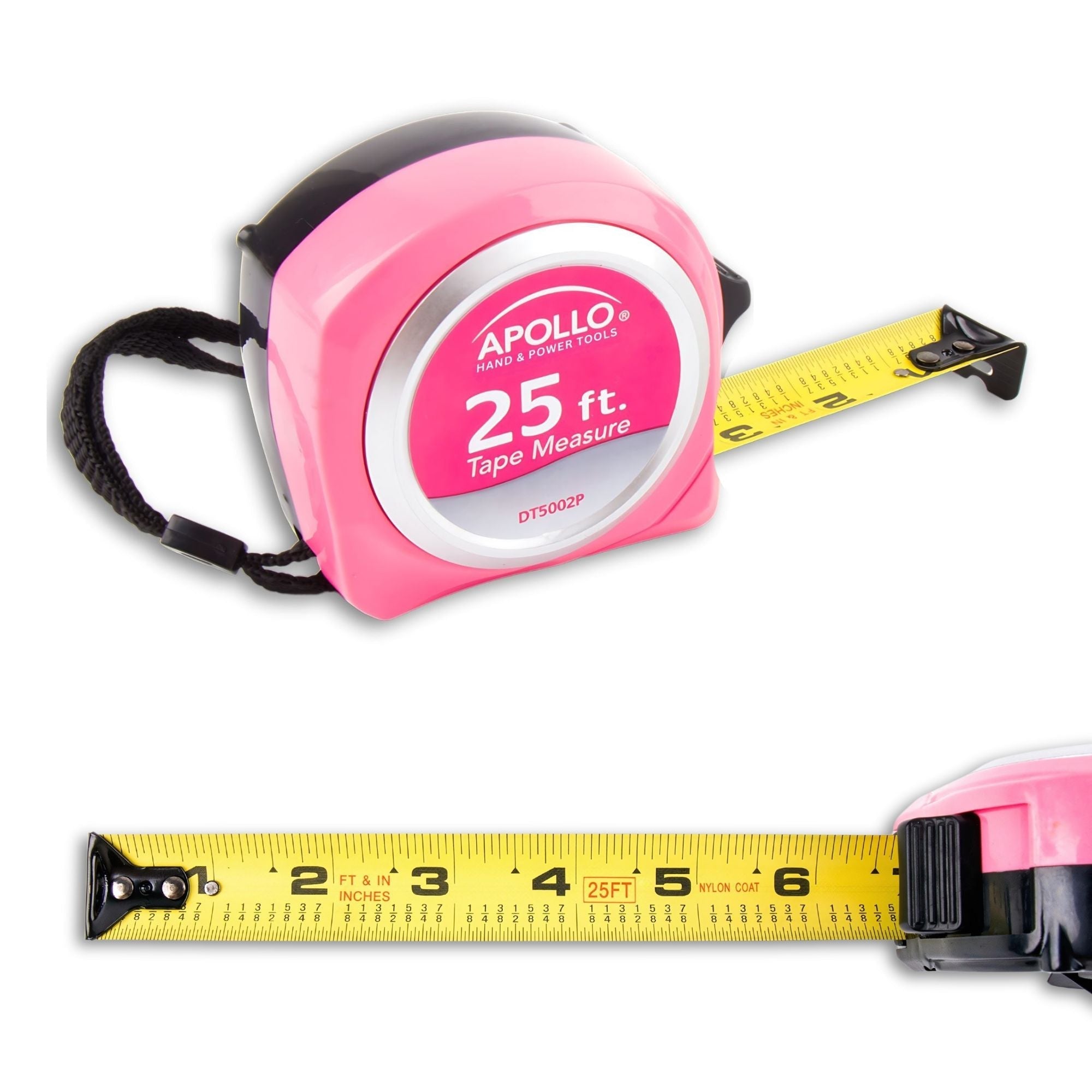 25ft Tape Measure - Rosa - DT5002P