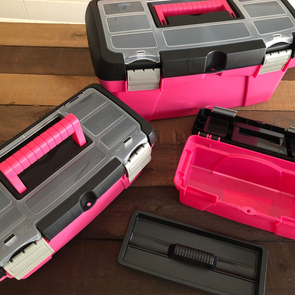 3 Stück Werkzeugbox - Rosa - DT5005P