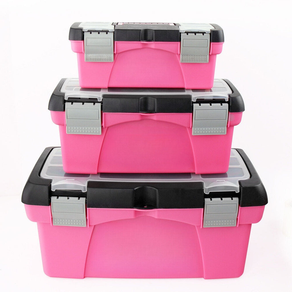 3 Stück Werkzeugbox - Rosa - DT5005P