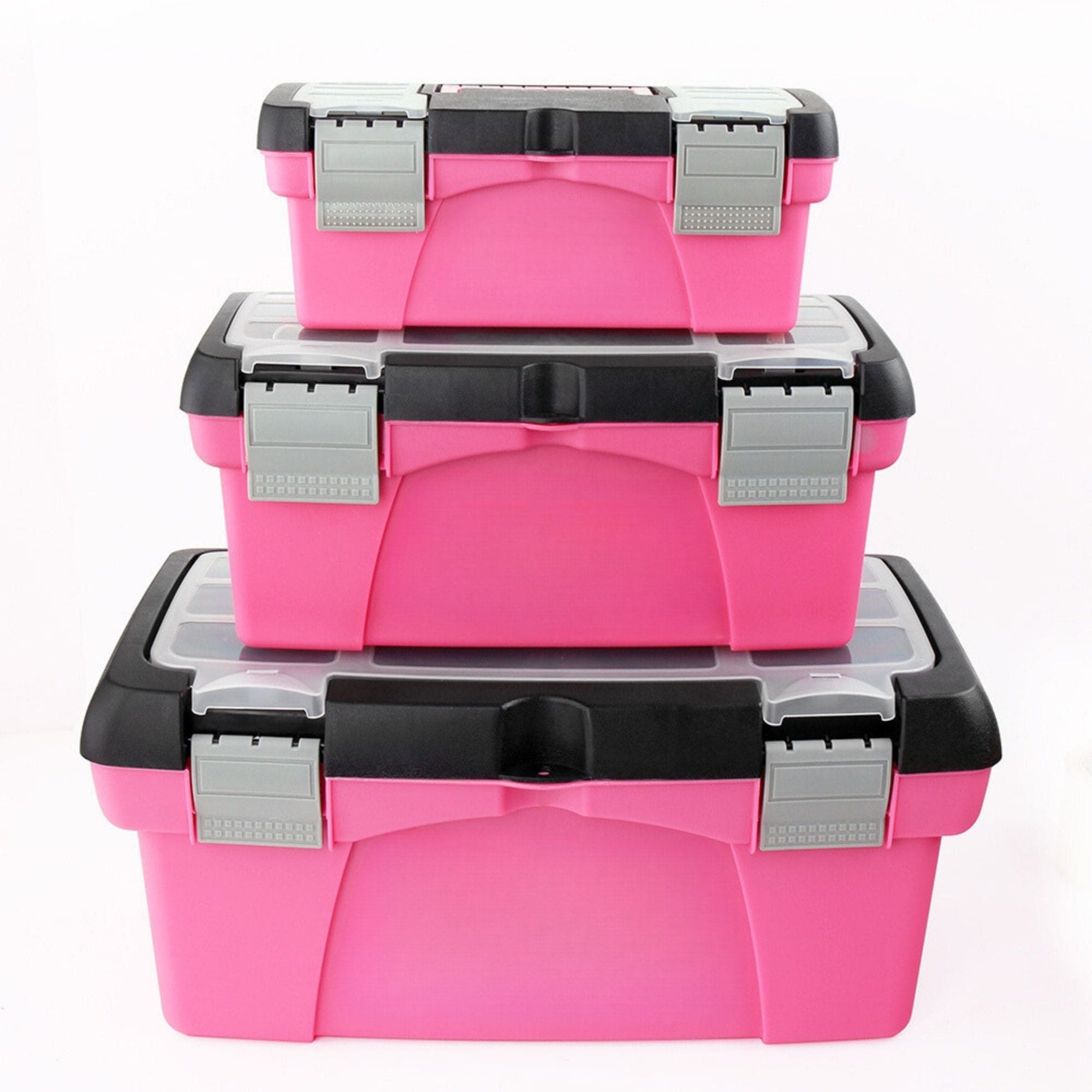 3 Stück Werkzeugbox - Rosa - DT5005P