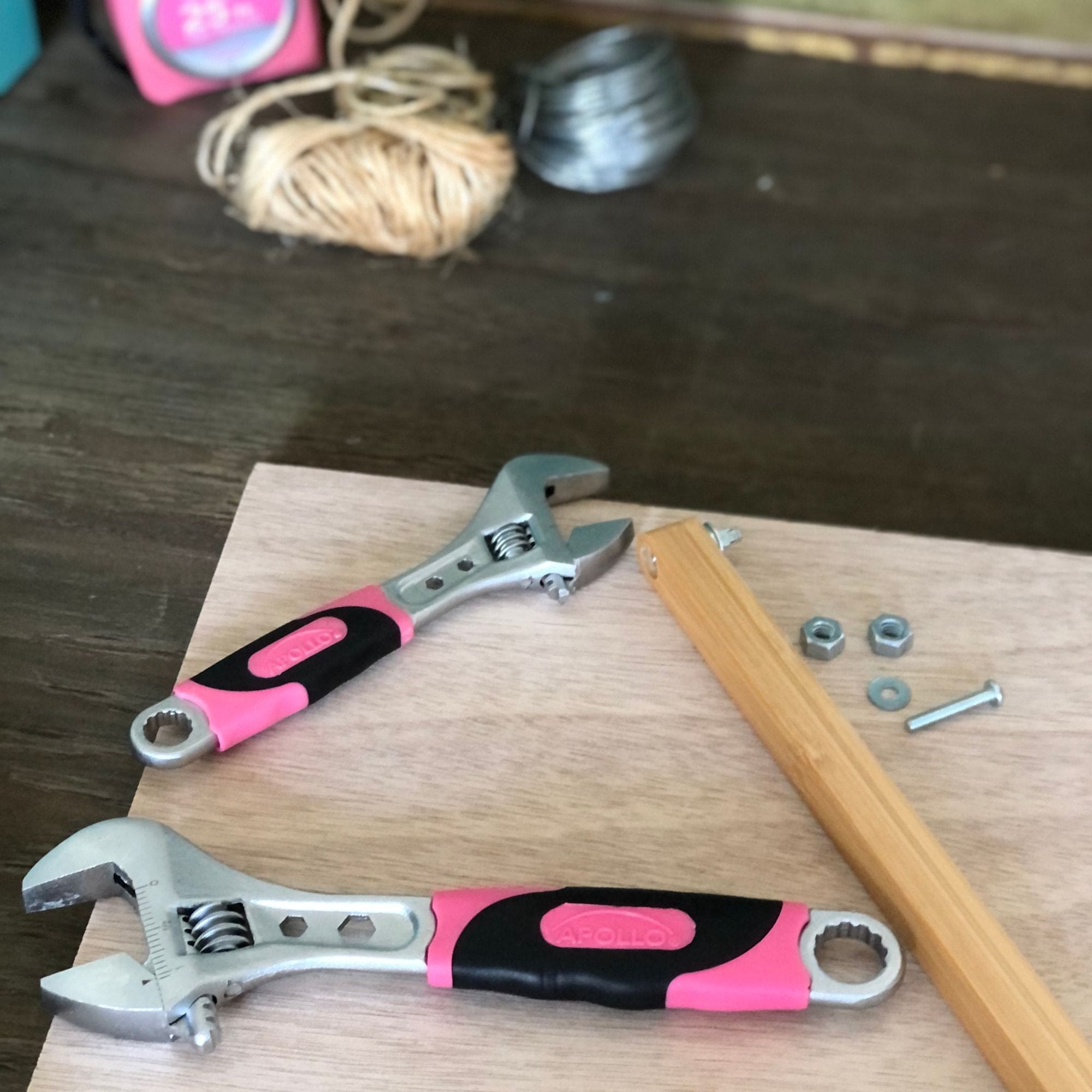 2 Verstellschlüssel - Rosa - DT5007P