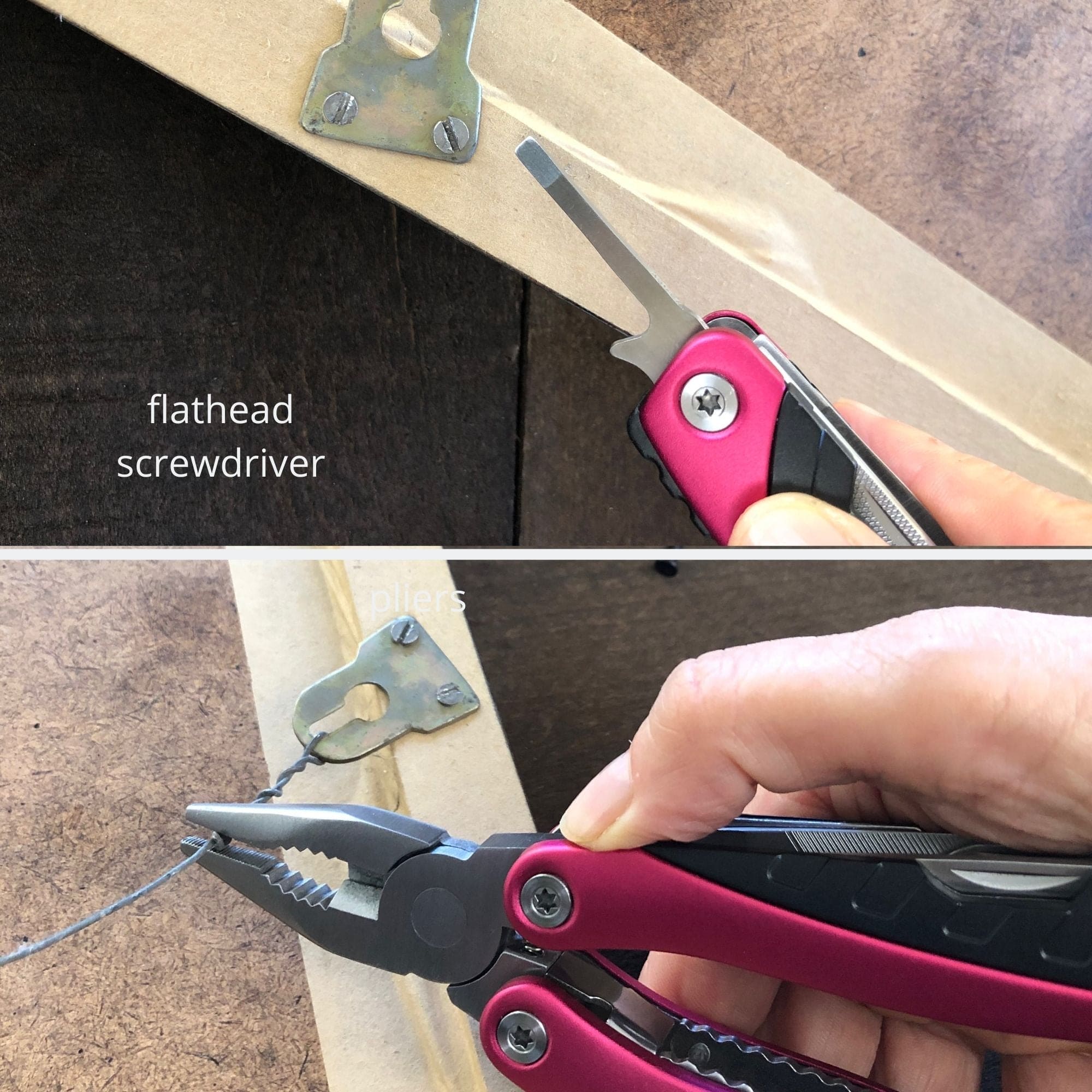 14-in-1 Rosa Pocket Multitool Pliers. Großartig für Outdoor, Camping, Angeln --DT5015P