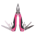 14-in-1 Rosa Pocket Multitool Pliers. Großartig für Outdoor, Camping, Angeln --DT5015P