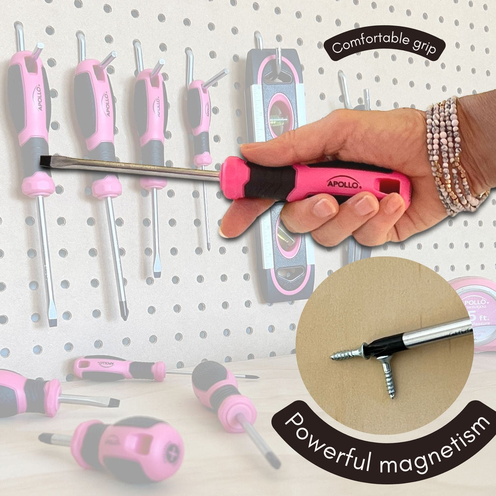Apollo Tools 8 Rosa Essential Schraubendreher Set DT5018P