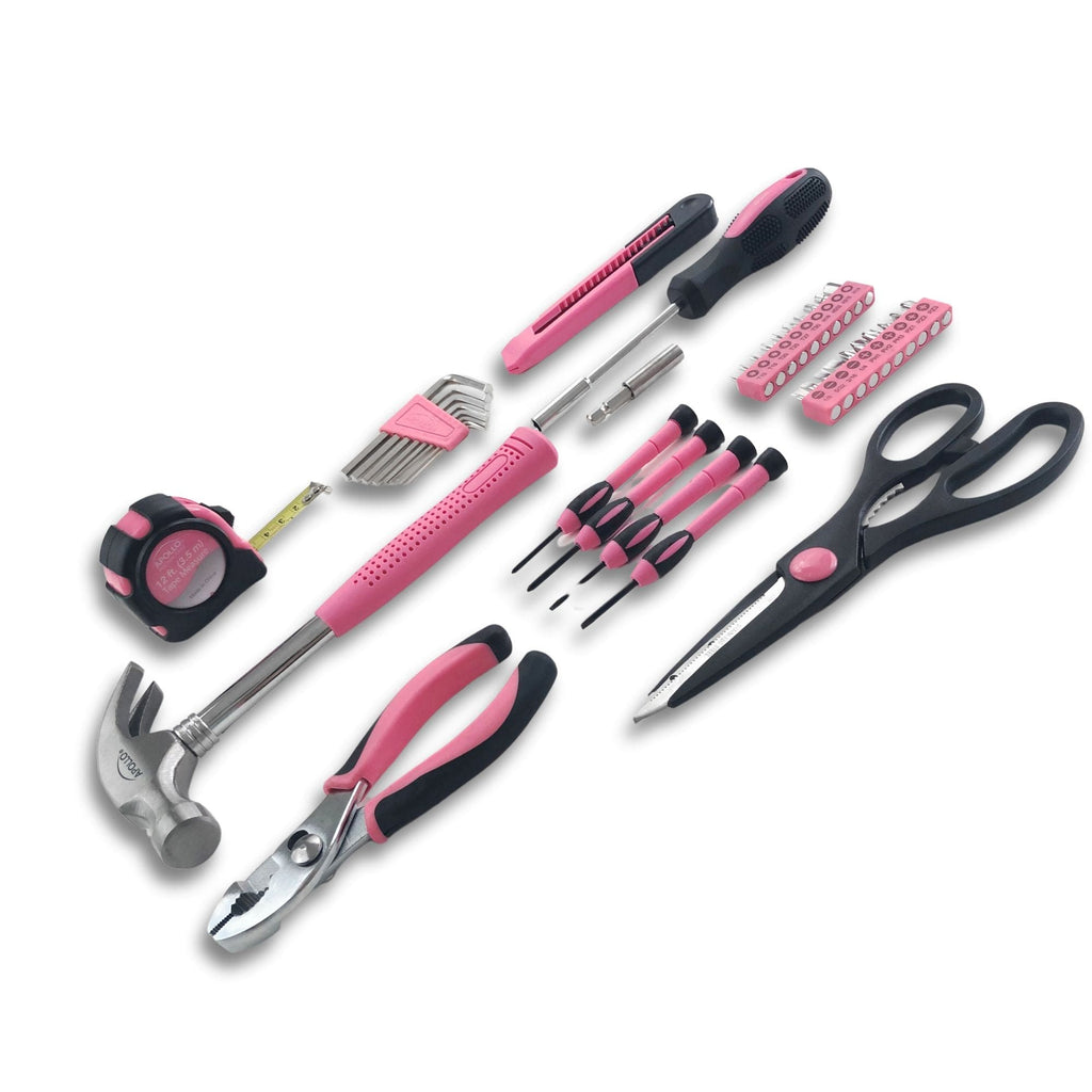 39 Stück General Werkzeugset Rosa - DT9706P
