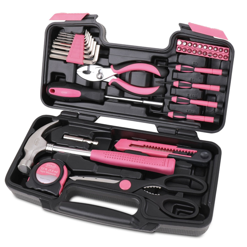 39 Stück General Werkzeugset Rosa - DT9706P